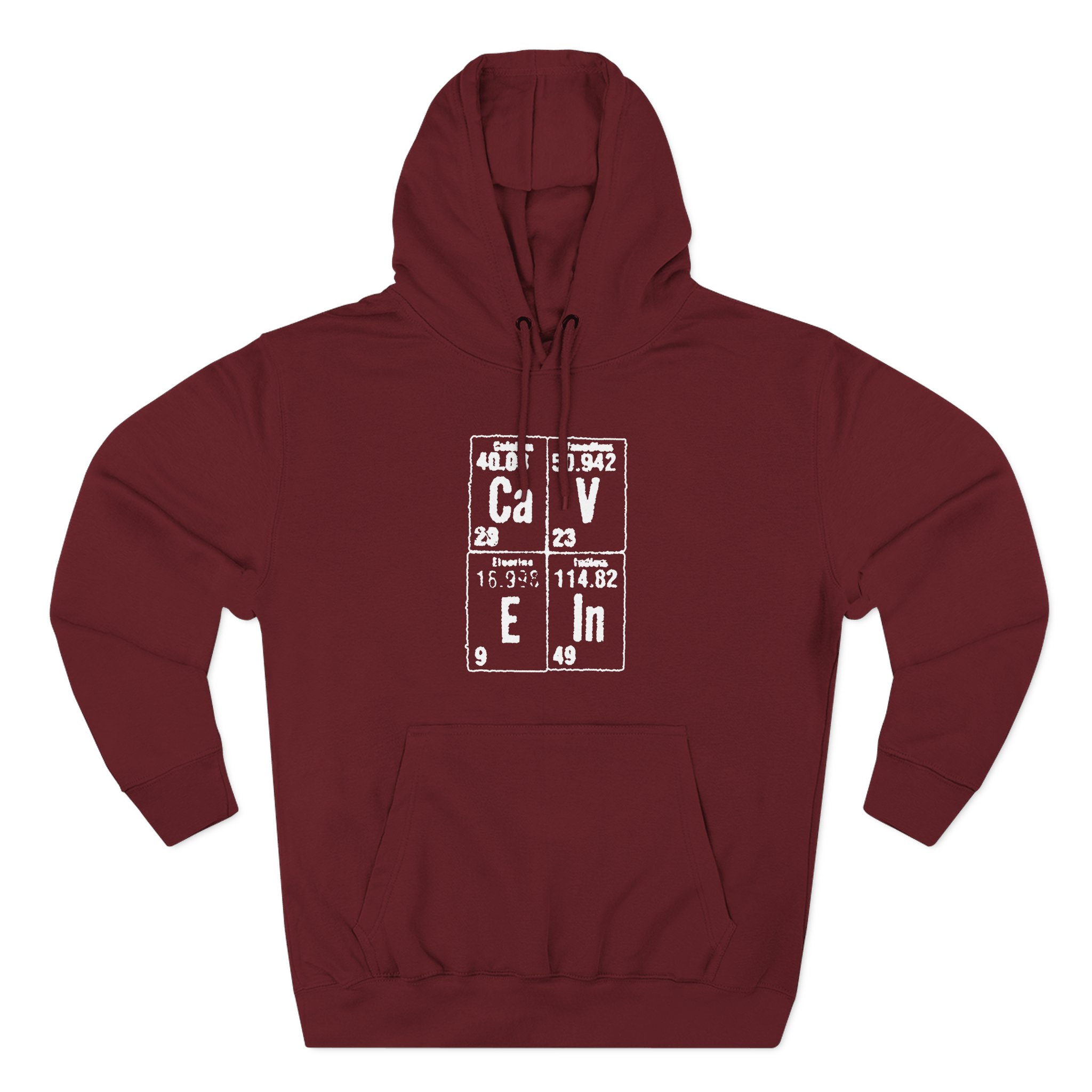 Cave in Elements Three-Panel Fleece Hoodie