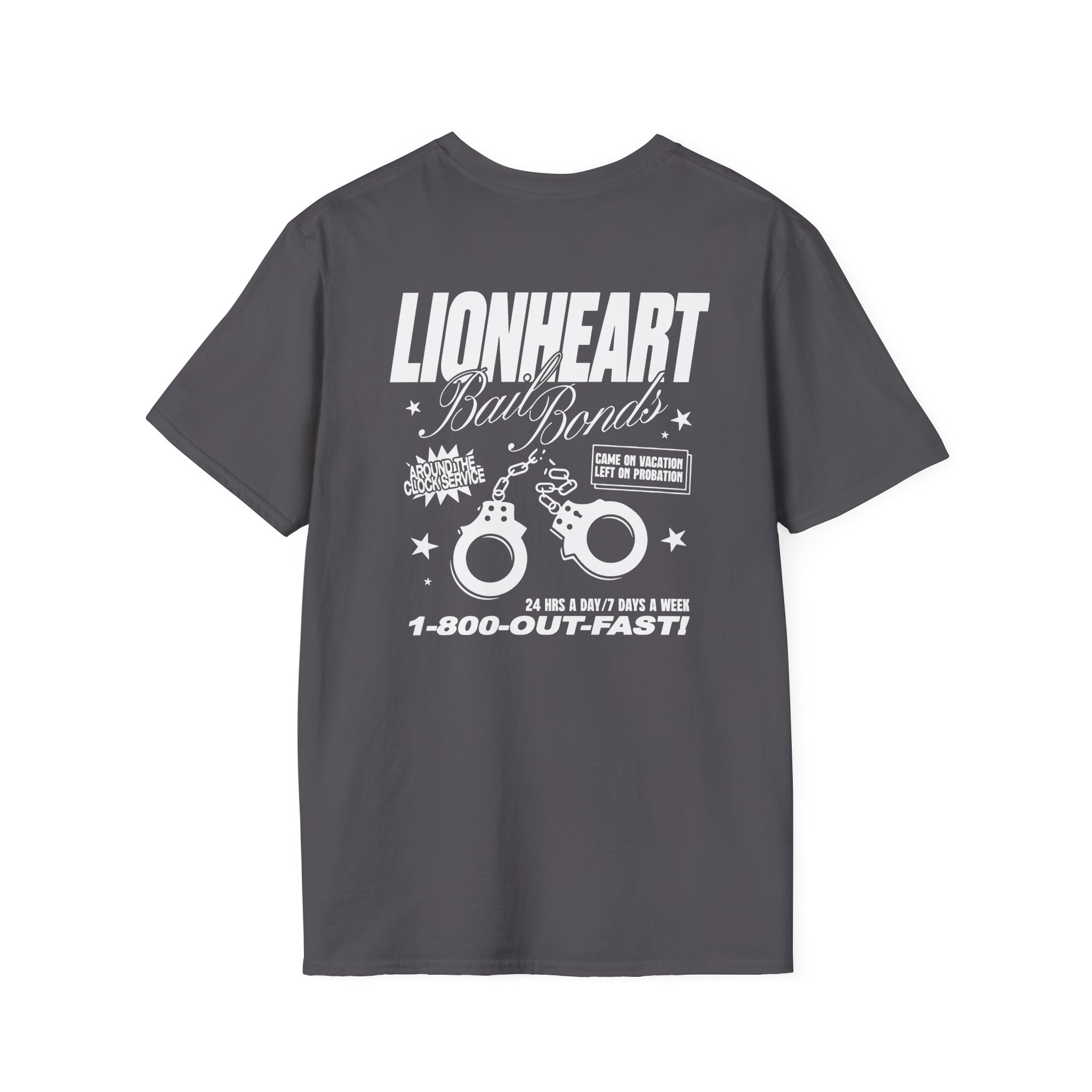 Lionheart "Bail Bonds" Unisex Softstyle T-Shirt