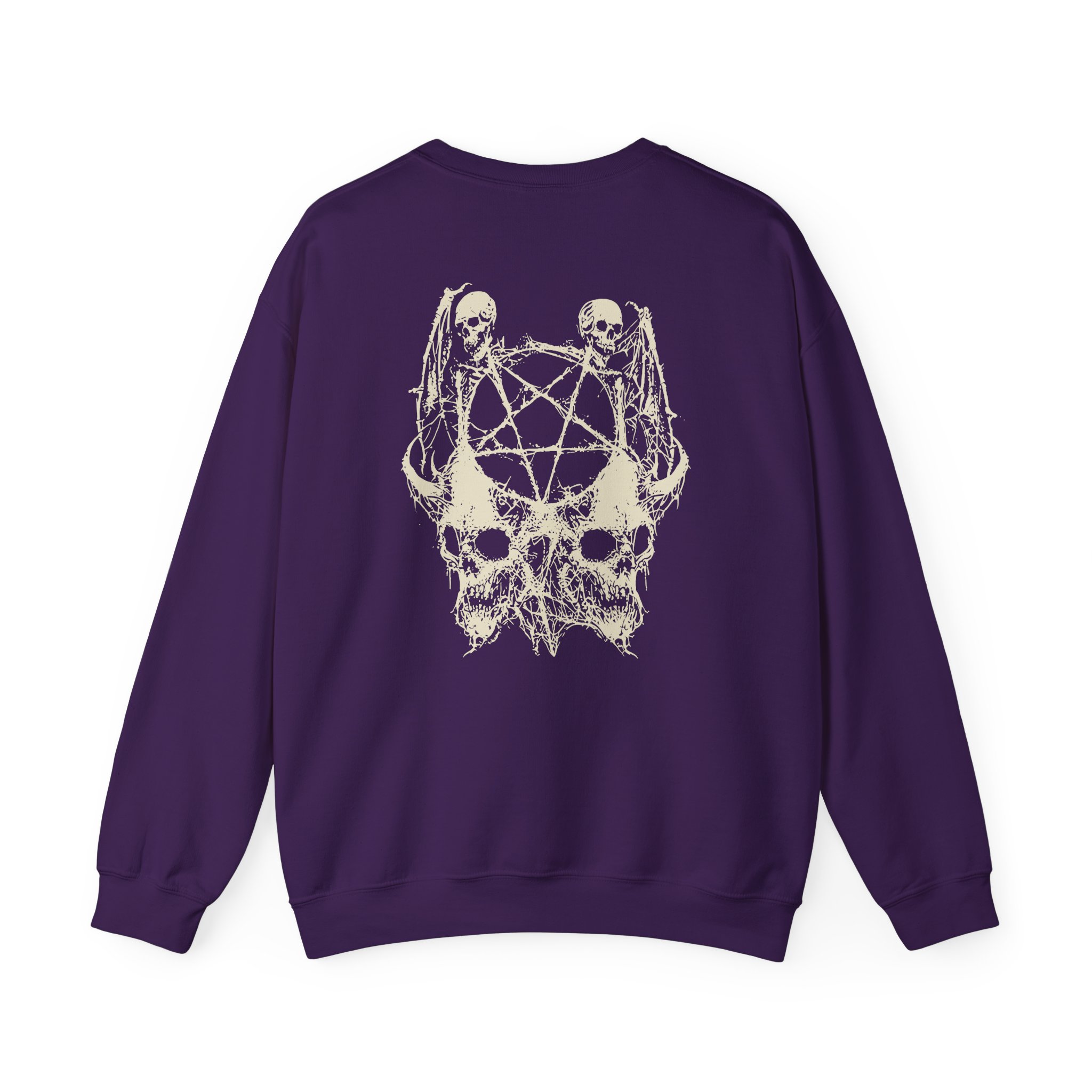 Paleface Skull Unisex Heavy Blendâ„¢ Crewneck Sweatshirt