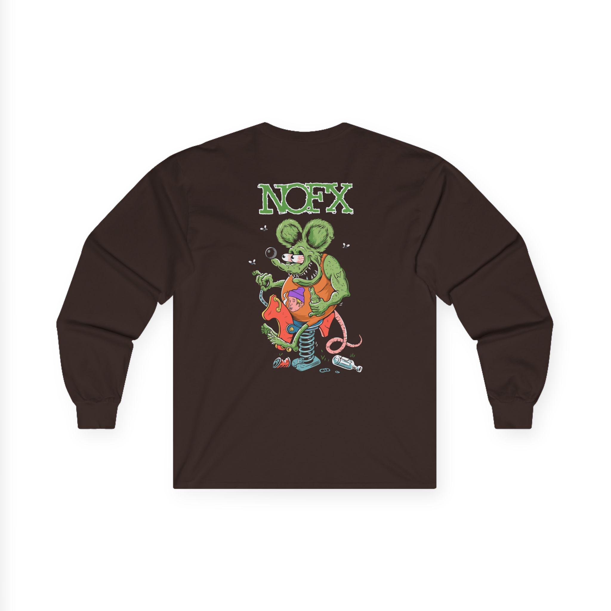 Nofx Rat Fink Unisex Ultra Cotton Long Sleeve Tee