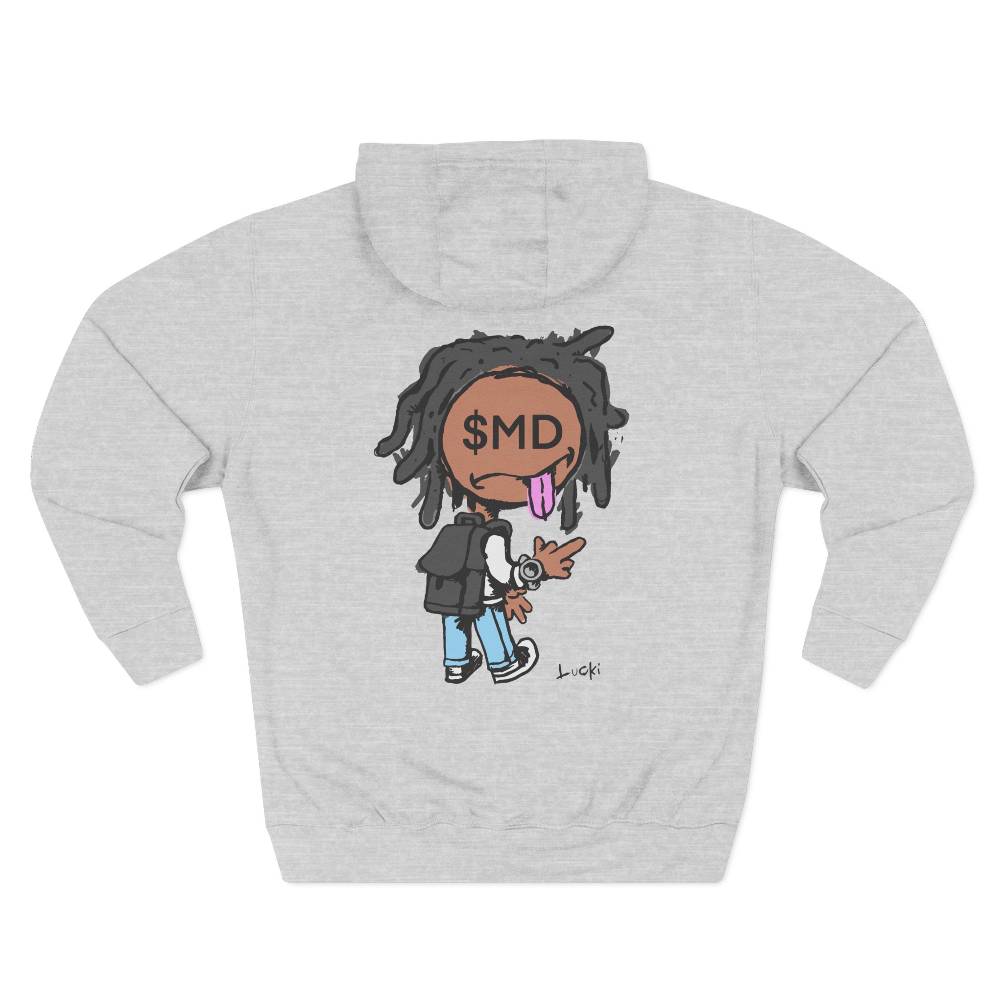Lucki Flawless Like Me SMD Three-Panel Fleece Hoodie