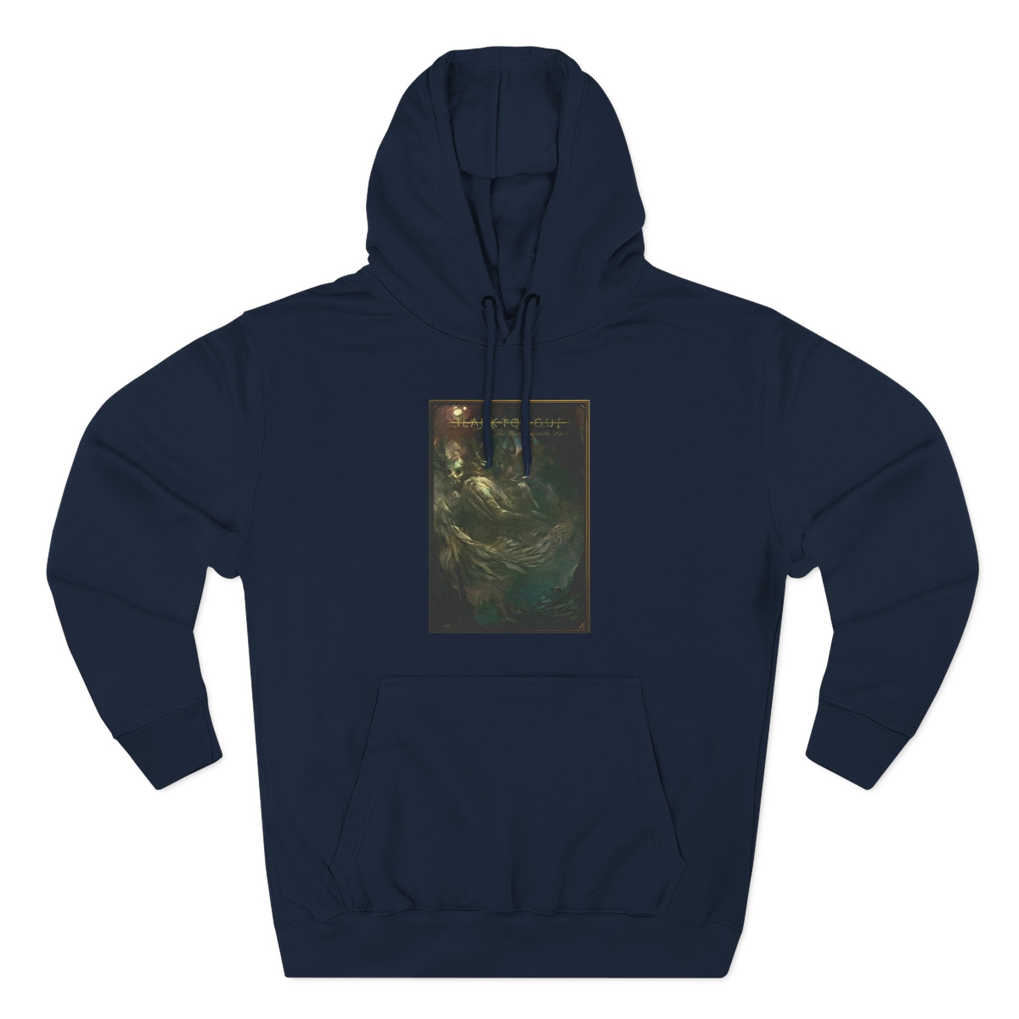 Black Tongue The Unconquerable Dark Three-Panel Fleece Hoodie