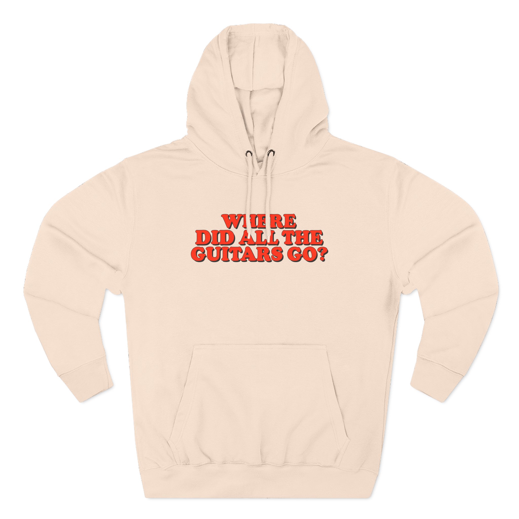 Mcfly Where Did All the Guitars Go? Three-panel Fleece Hoodie