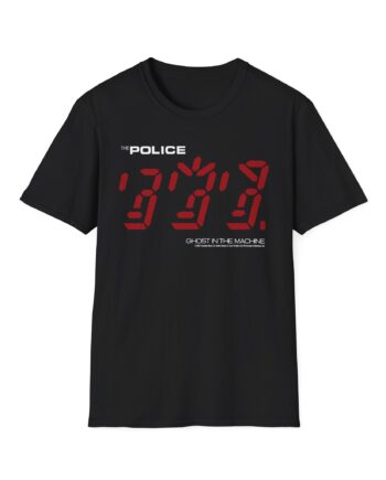 The Police Ghost in the Machine Unisex Softstyle T-Shirt