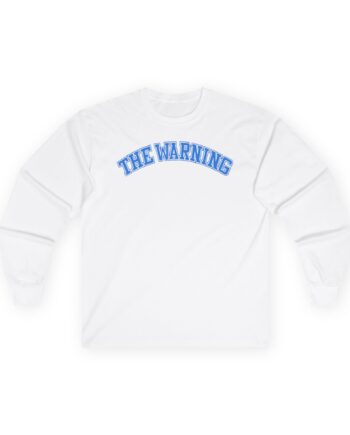 The Warning Varsity Unisex Ultra Cotton Long Sleeve Tee