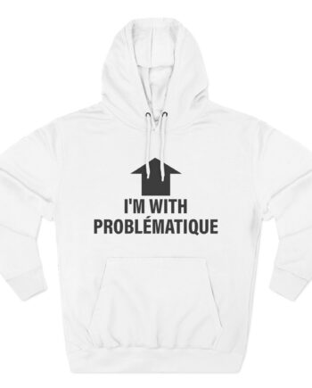 Kim Petras I’m With Problématique Three-Panel Fleece Hoodie