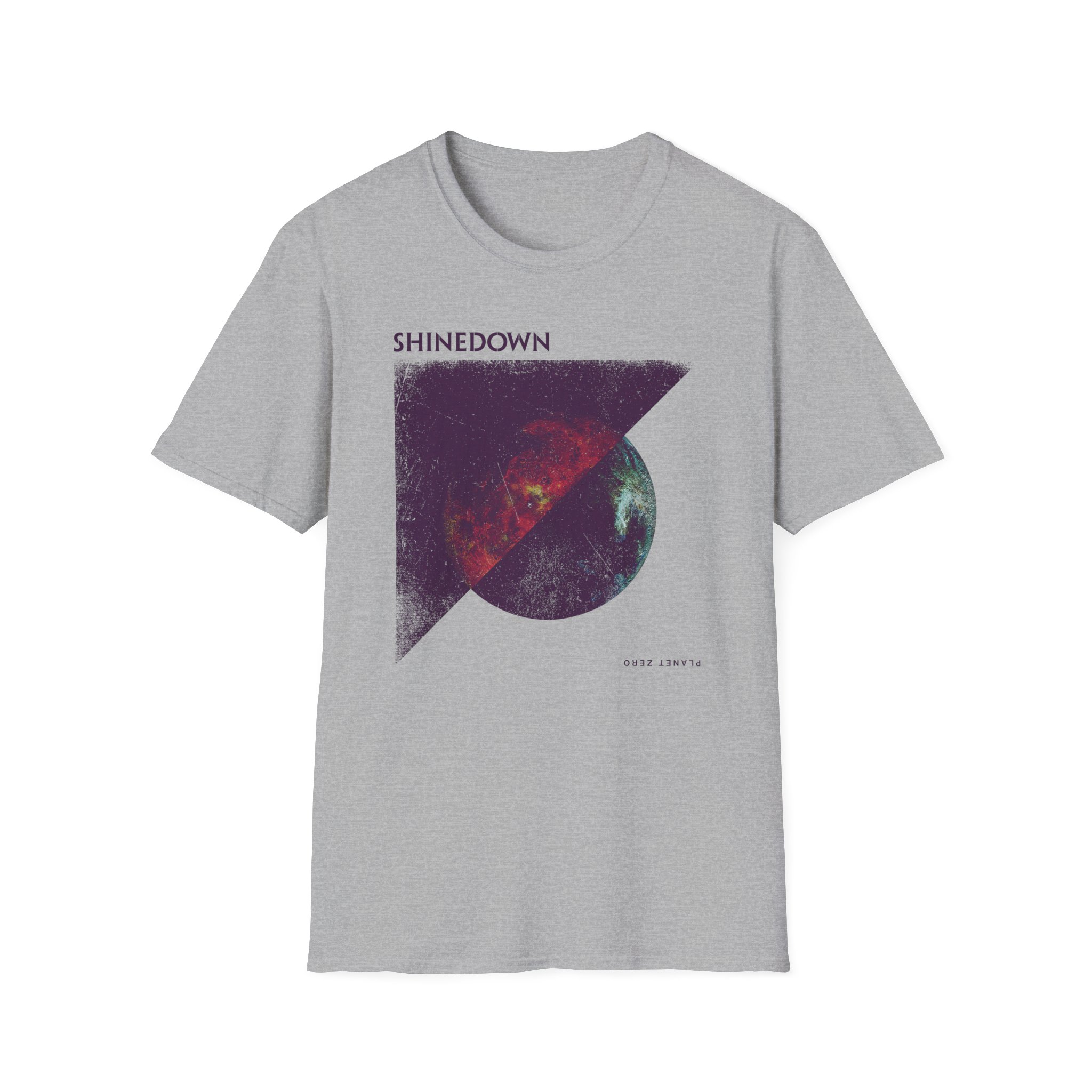 Shinedown Planet Zero Unisex Softstyle T-Shirt