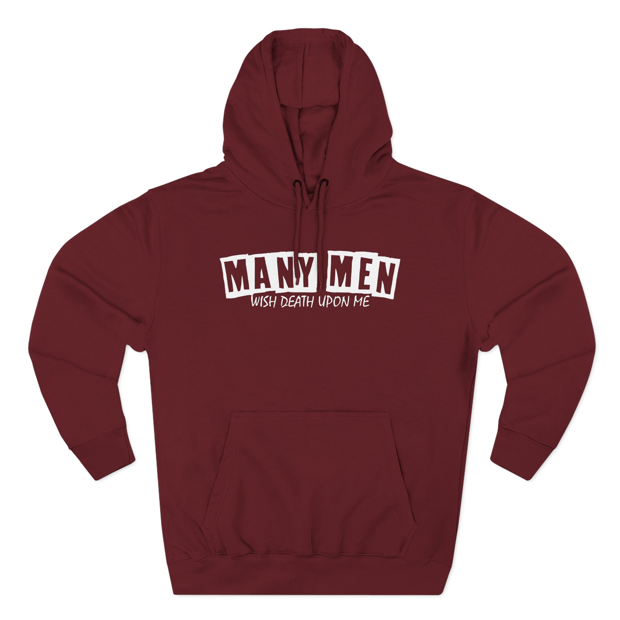 G-unit 50 Cent Many Men Wish Death Upon Me Three-Panel Fleece Hoodie