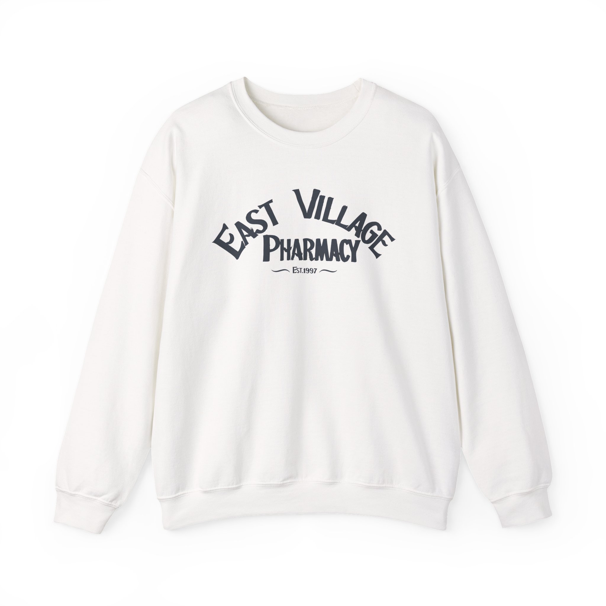 The Chemical Brothers East Village Pharmacy Unisex Heavy Blendâ„¢ Crewneck Sweatshirt