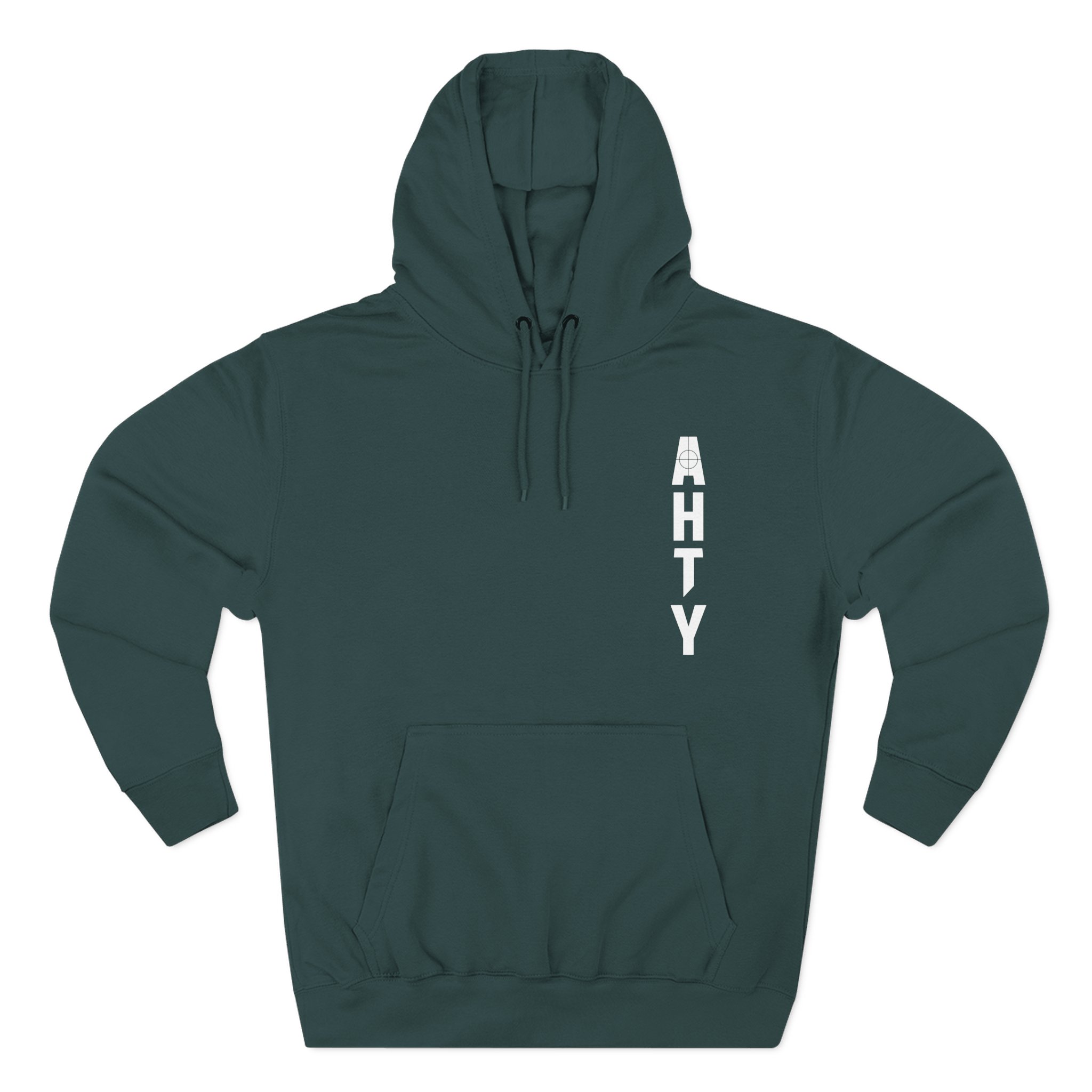 All Hail the Yeti Side Logo Three-Panel Fleece Hoodie