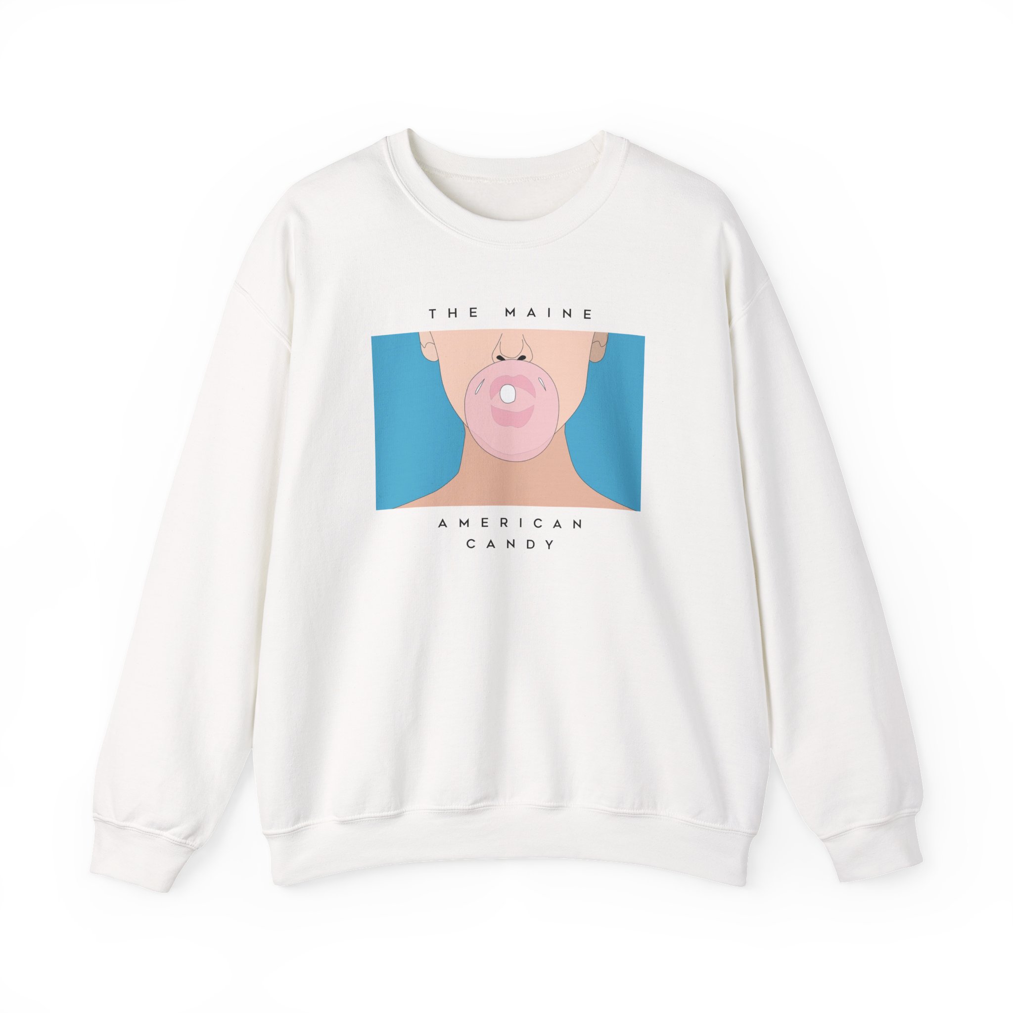 The Maine American Candy Unisex Heavy Blend Crewneck Sweatshirt