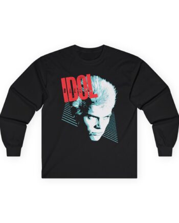 Billy Idol Face Stripes Unisex Ultra Cotton Long Sleeve Tee