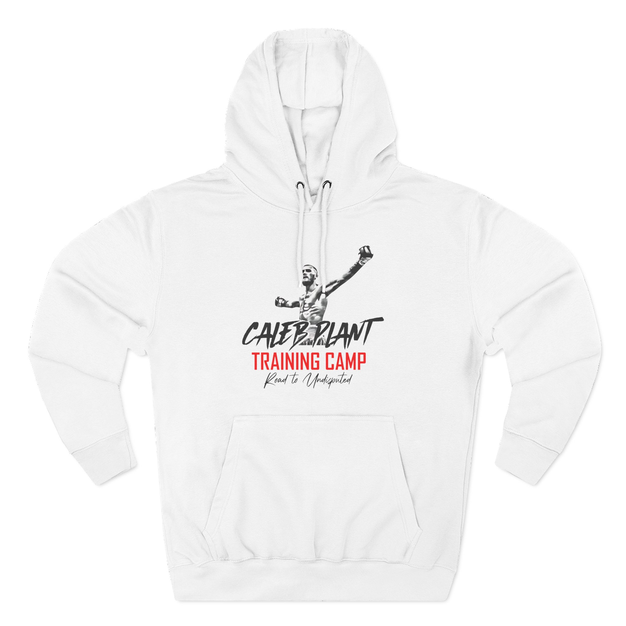 Caleb Plant Training Camp W/ Image Three-Panel Fleece Hoodie