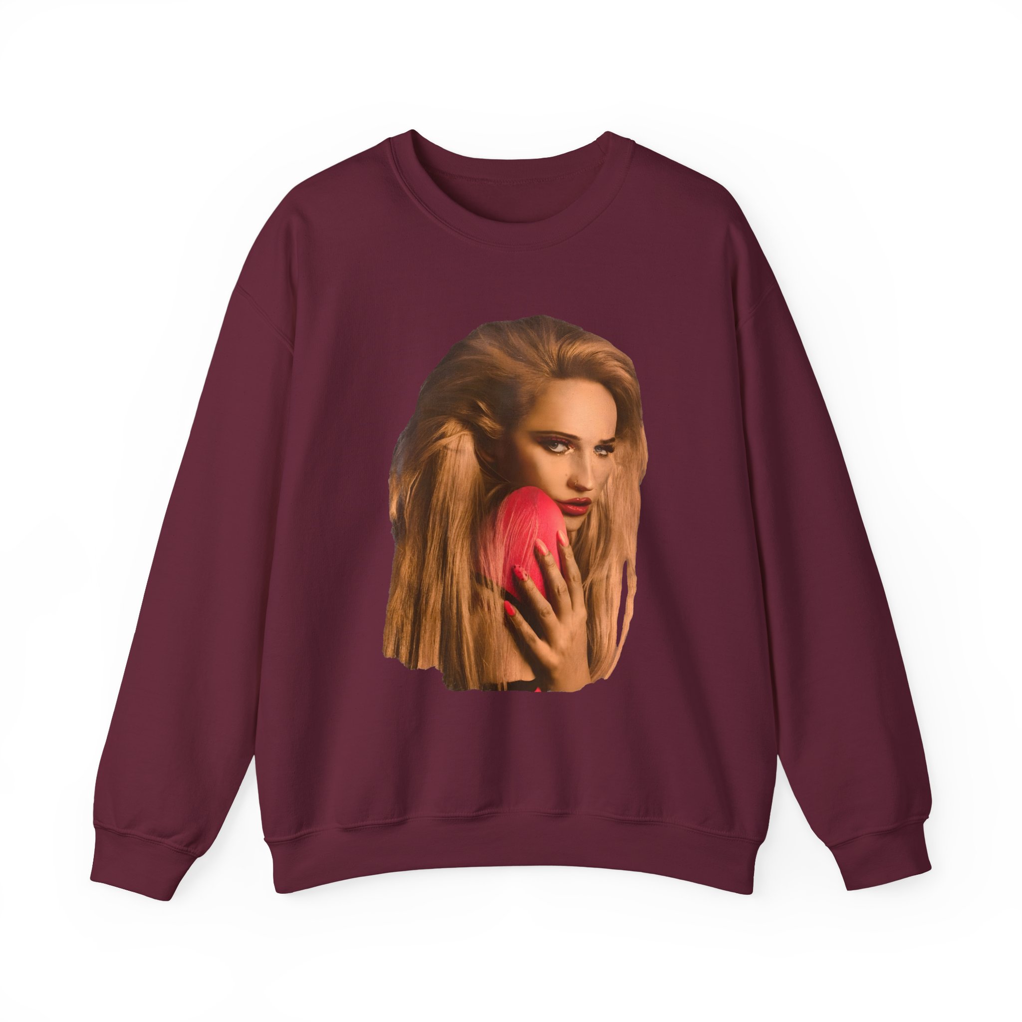 Kim Petras Glam Shot Unisex Heavy Blendâ„¢ Crewneck Sweatshirt