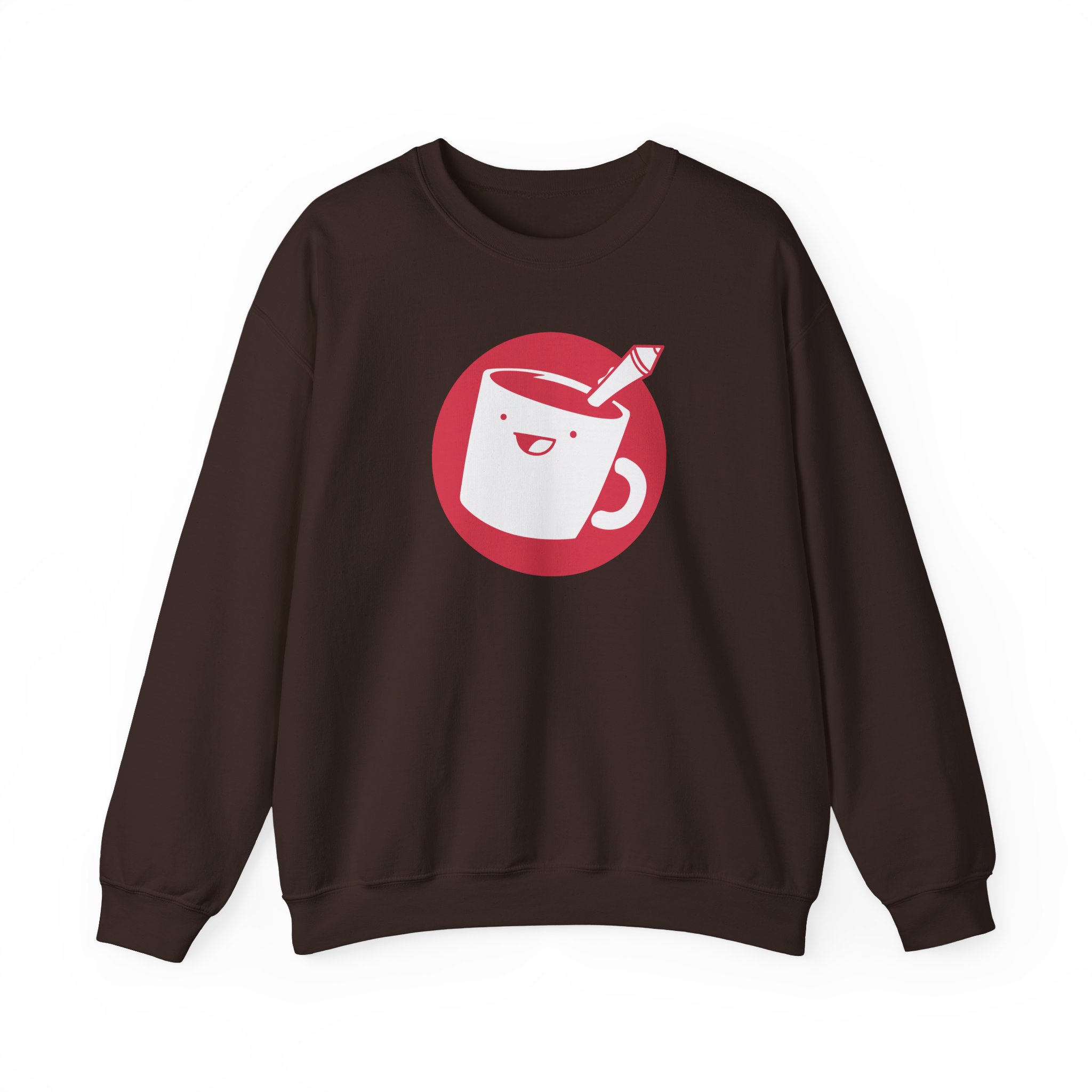 Drawfee Logo Unisex Heavy Blendâ„¢ Crewneck Sweatshirt
