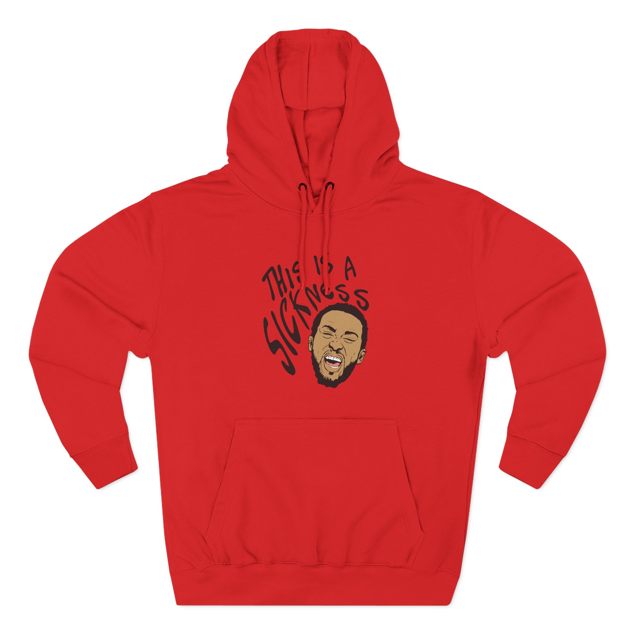Aba and Preach This is a Sickness Three-Panel Fleece Hoodie