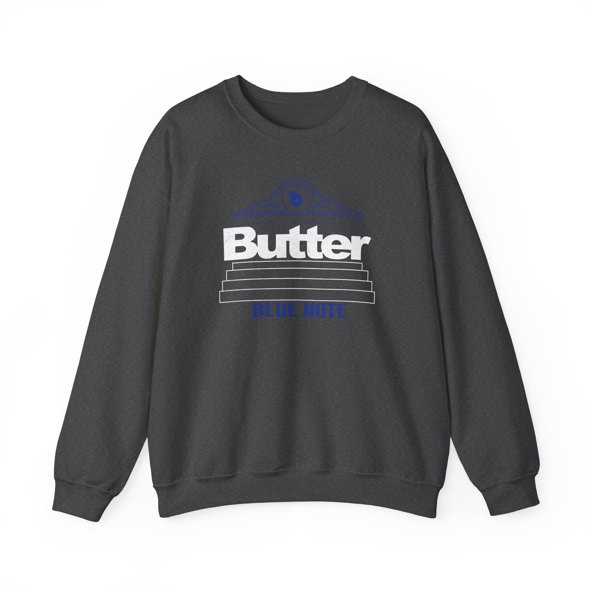 Blue Note X Butter Goods Jazz Messengers Unisex Heavy Blendâ„¢ Crewneck Sweatshirt