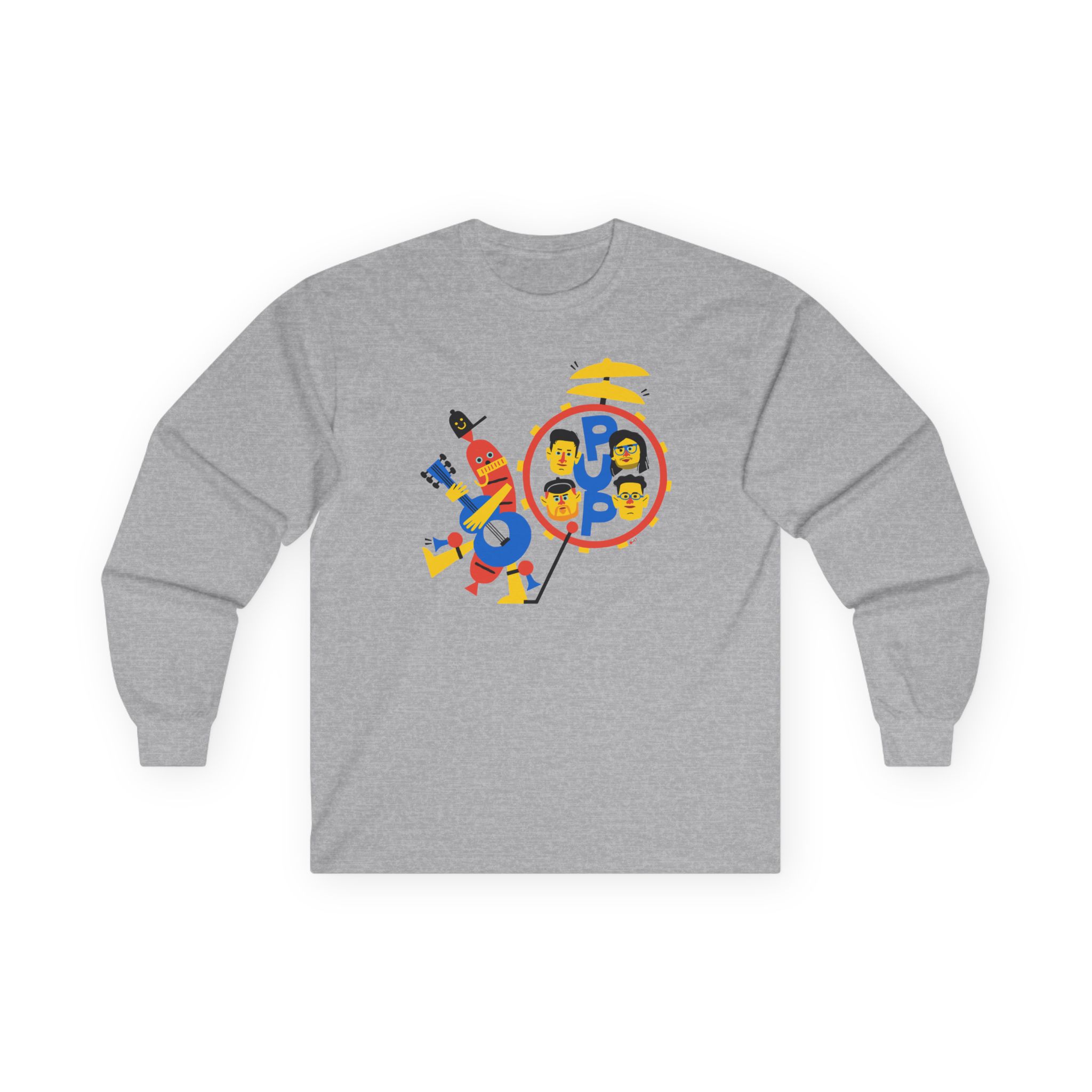 Pup Band of Wiener Unisex Ultra Cotton Long Sleeve Tee