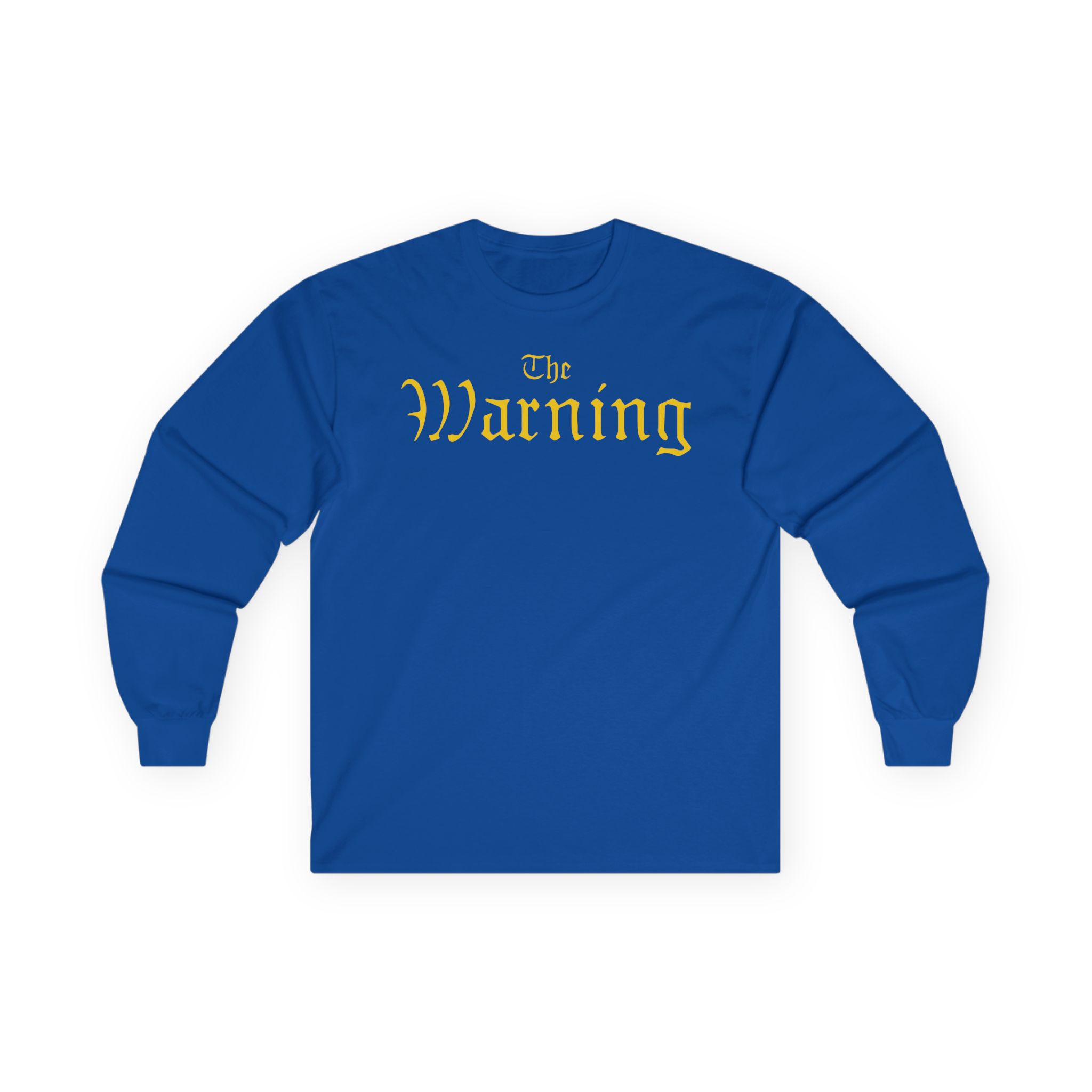 The Warning Gold TW Logo Unisex Ultra Cotton Long Sleeve Tee