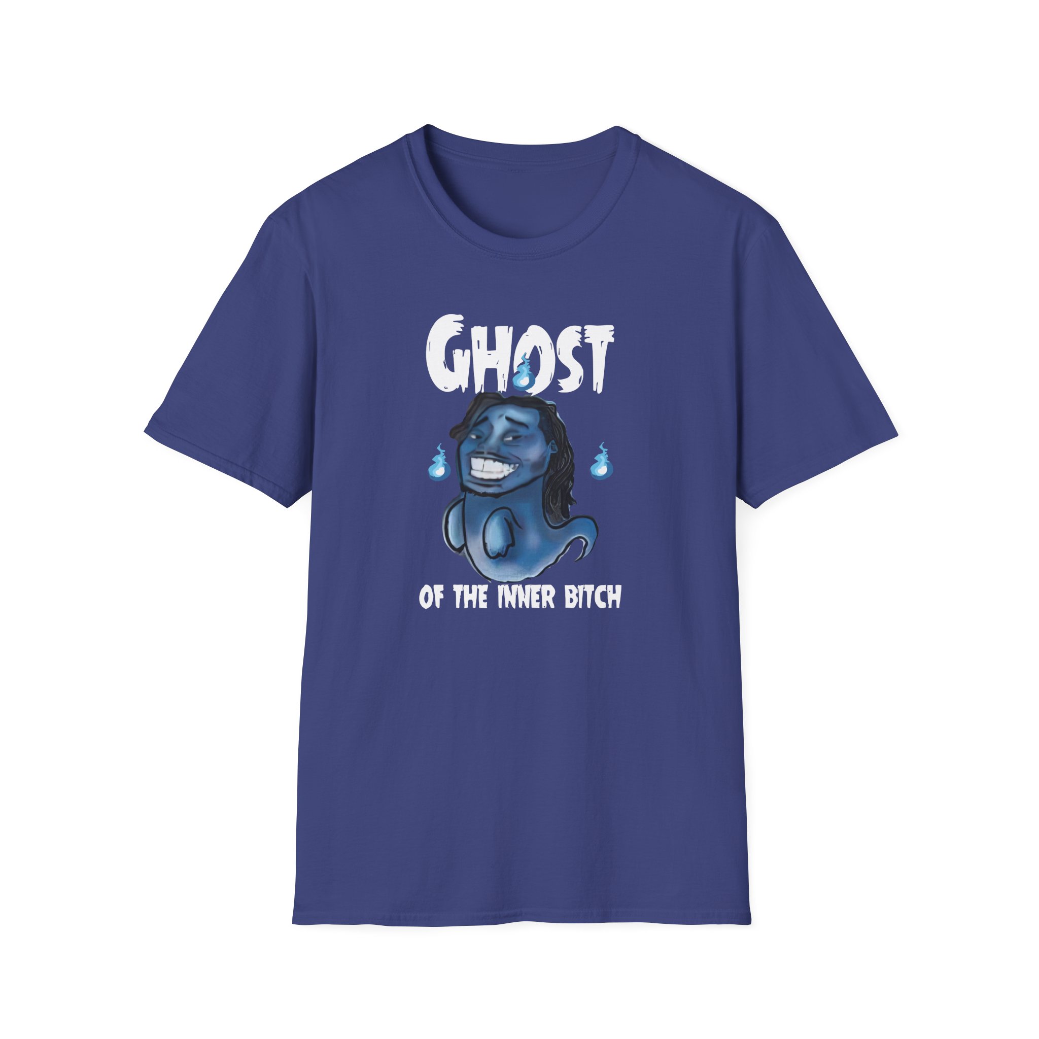 Aba and Preach Ghost of the Inner Bitch Unisex Softstyle T-Shirt