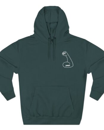 Lazarbeam Yeet Three-Panel Fleece Hoodie