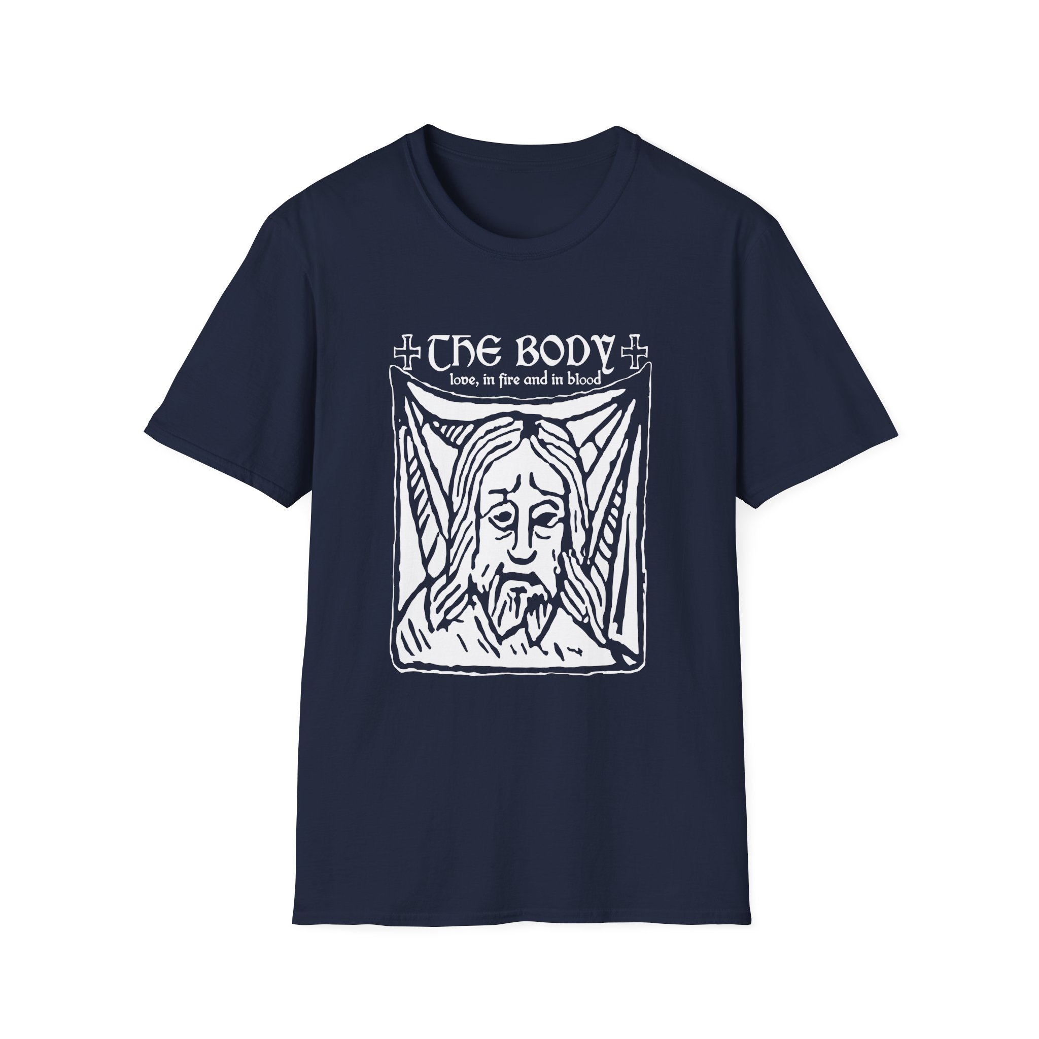 The Body Fire and Blood Unisex Softstyle T-Shirt