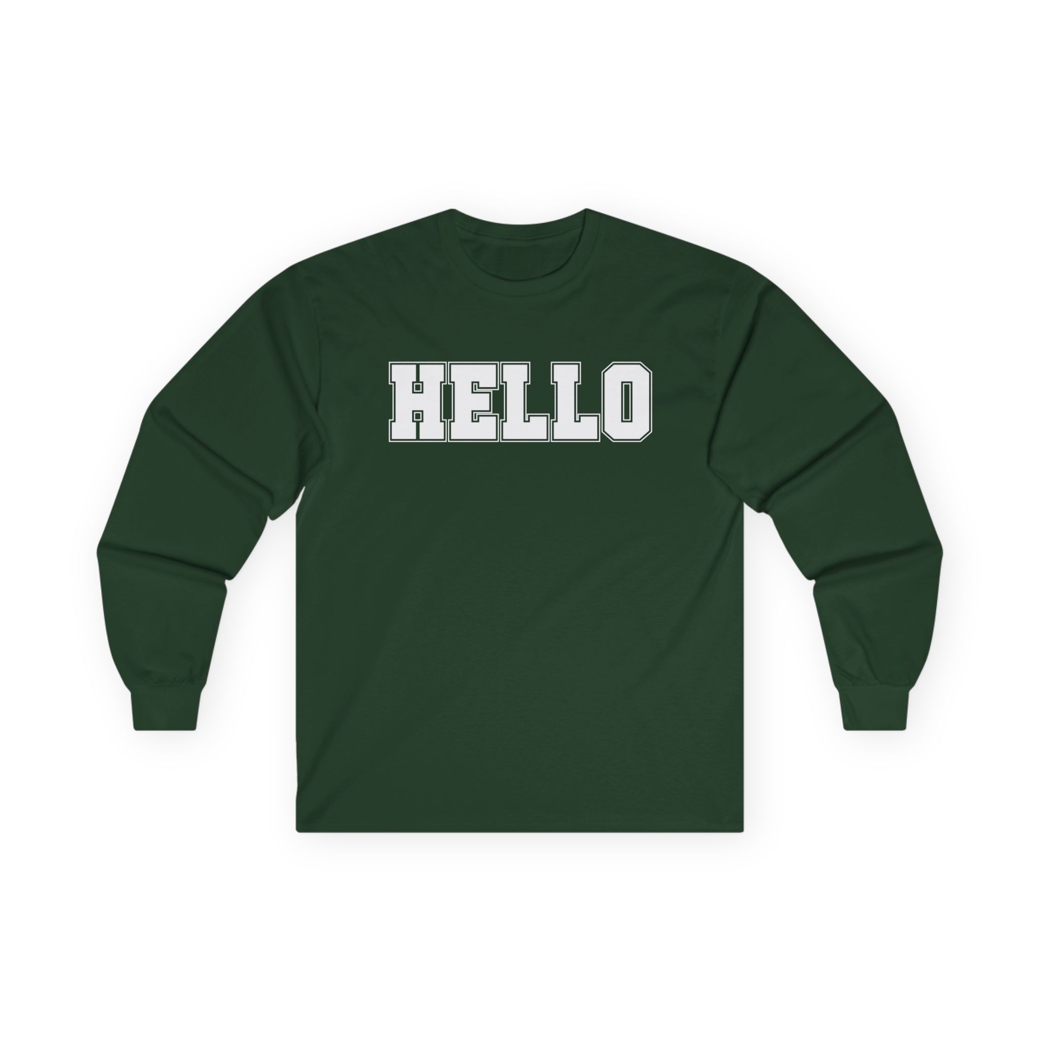 Shubble hello Unisex Ultra Cotton Long Sleeve Tee