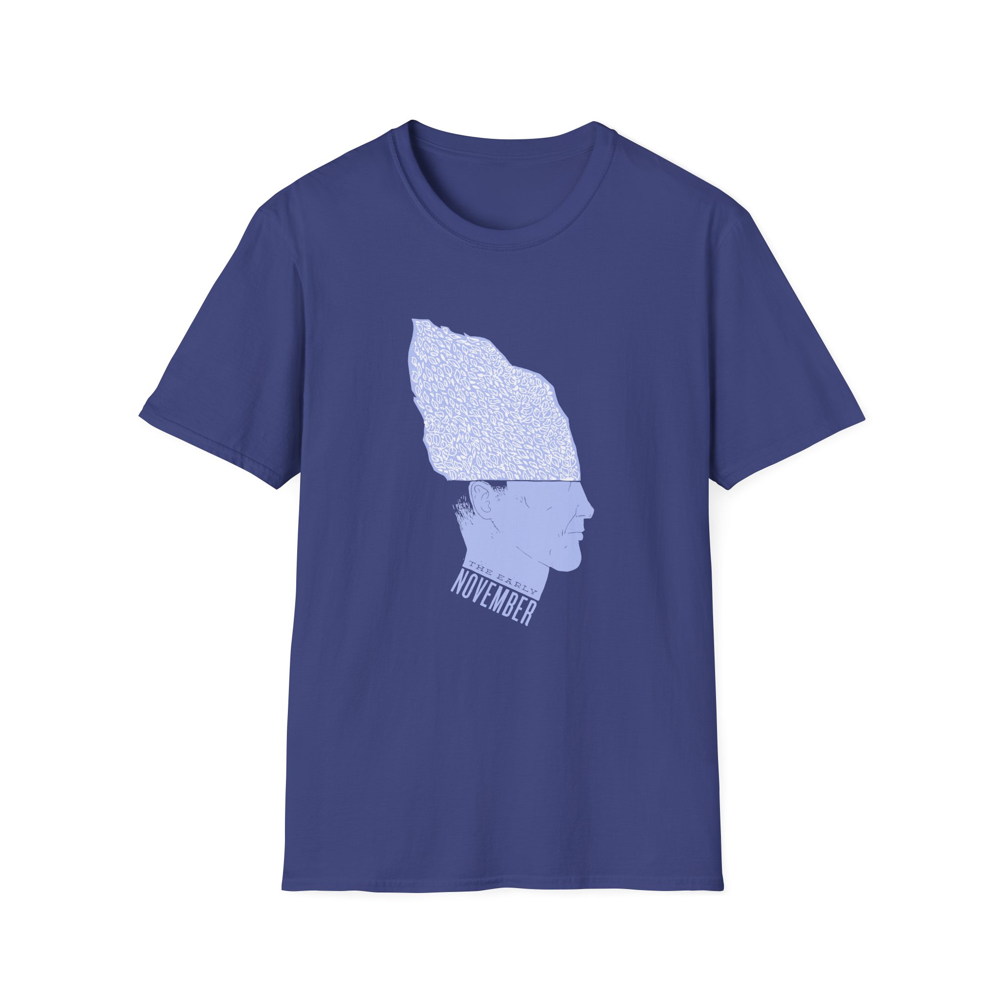 The Early November Leaf Head Unisex Softstyle T-Shirt