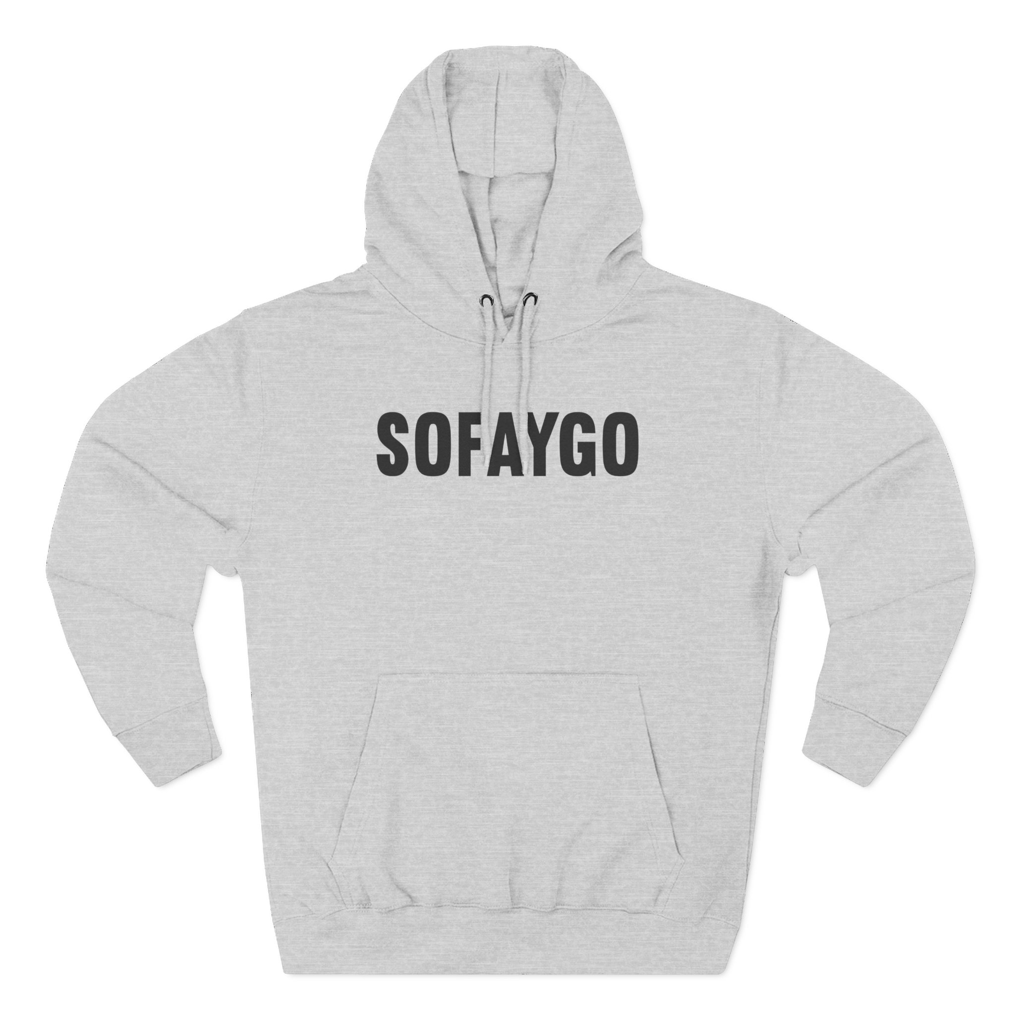 Sofaygo Three-Panel Fleece Hoodie