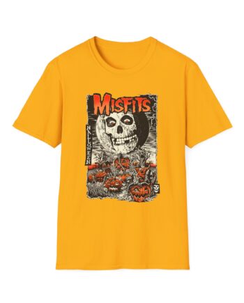 Misfits Fiendish Halloween by Mike Sutfin Unisex Softstyle T-Shirt