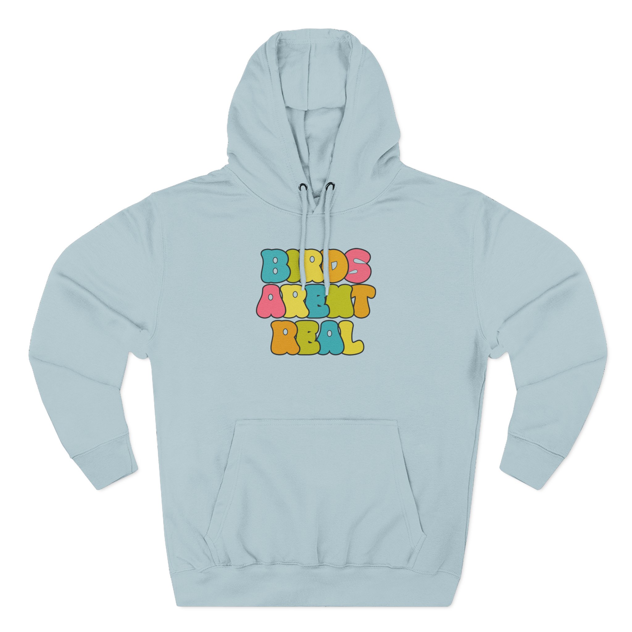 Birds Arent Real Three-Panel Fleece Hoodie