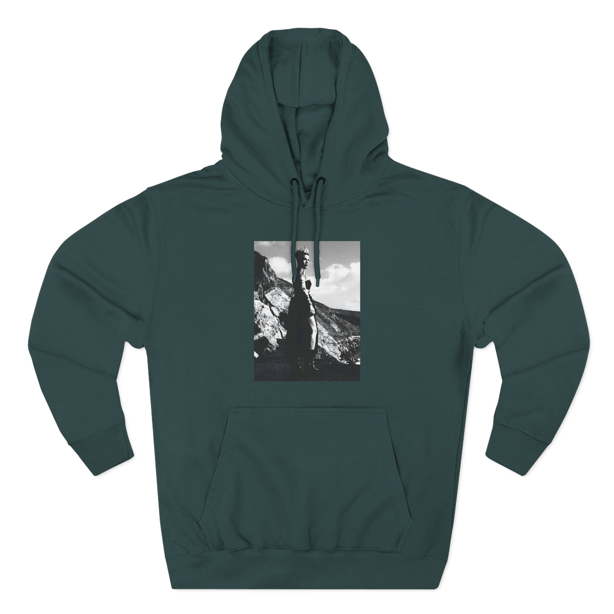 P!nk Trustfall Charcoal Three-Panel Fleece Hoodie