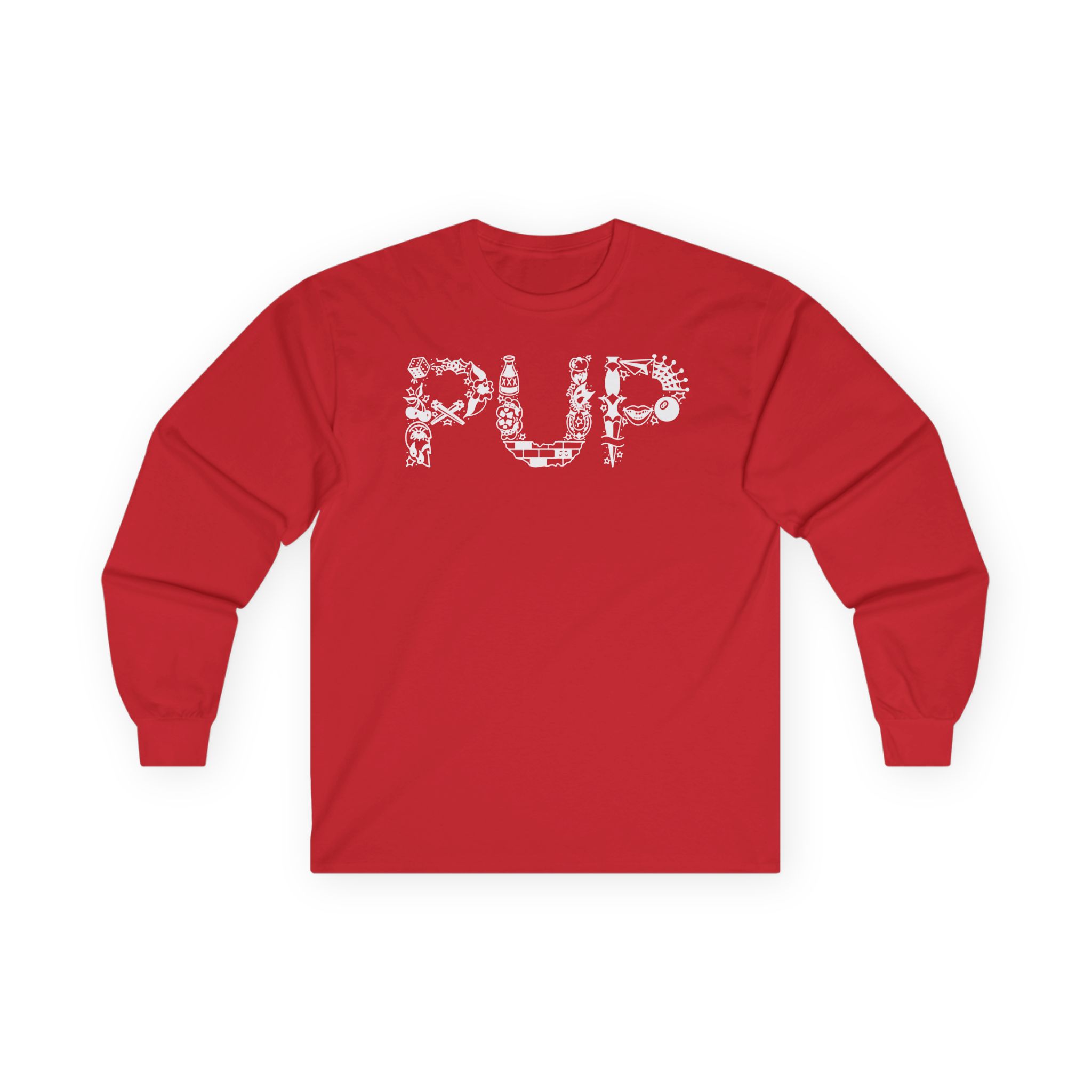 Pup Flash Logo Unisex Ultra Cotton Long Sleeve Tee