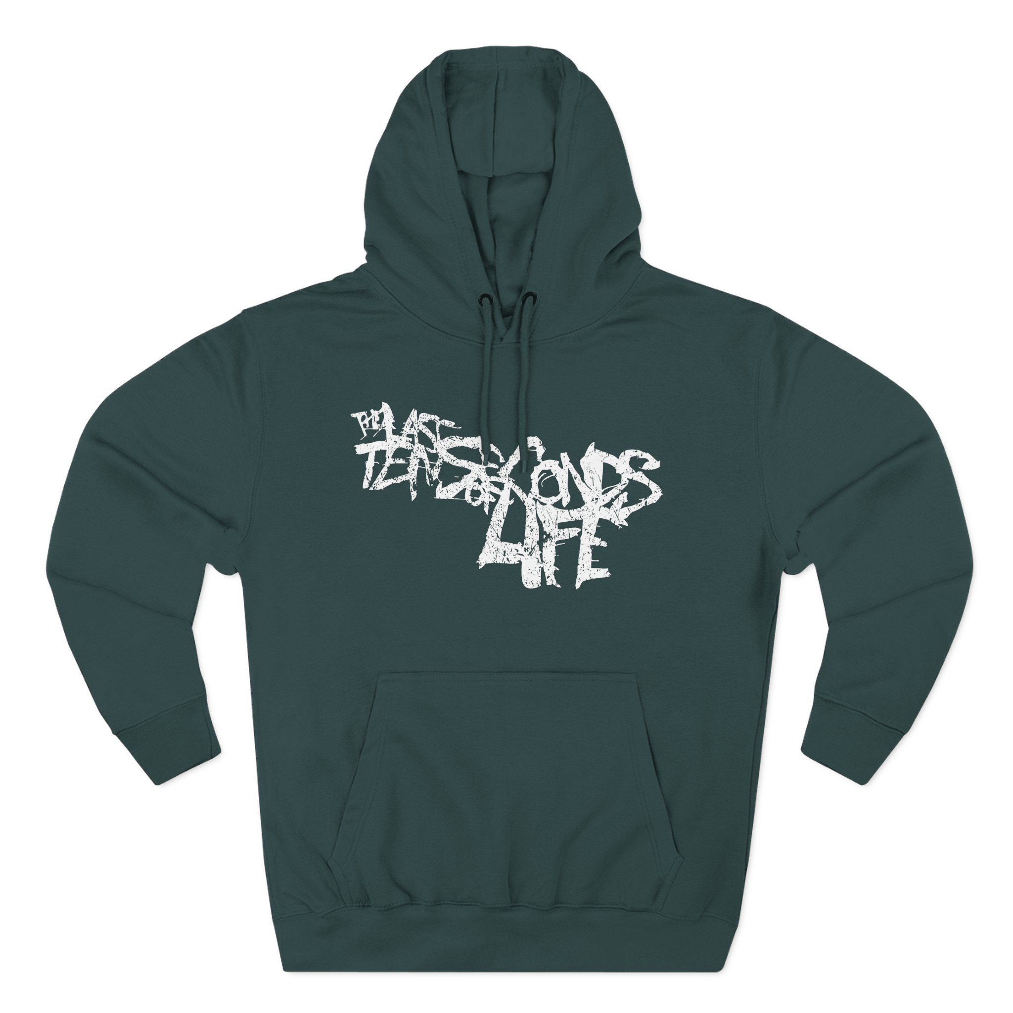 The Last Ten Seconds of Life Three-Panel Fleece Hoodie