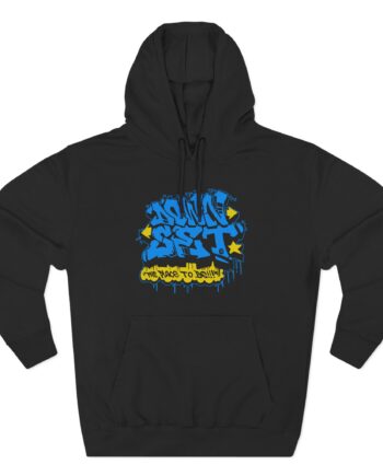 Downset Three-Panel Fleece Hoodie