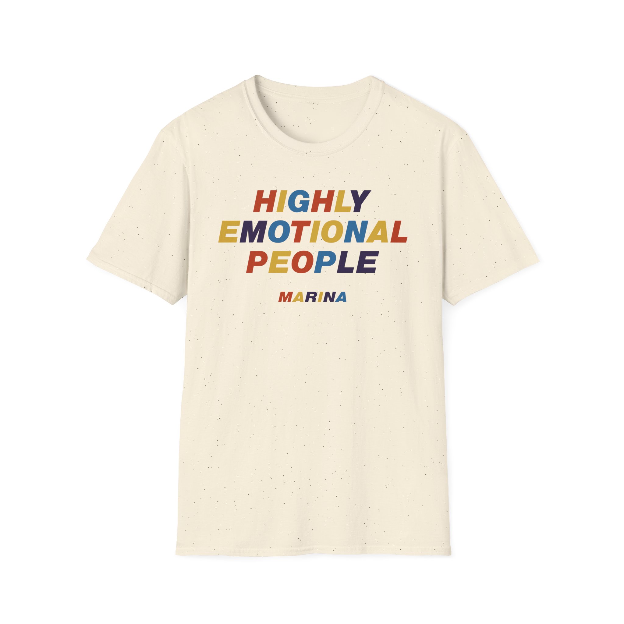 Marina Highly Emotional People Unisex Softstyle T-Shirt
