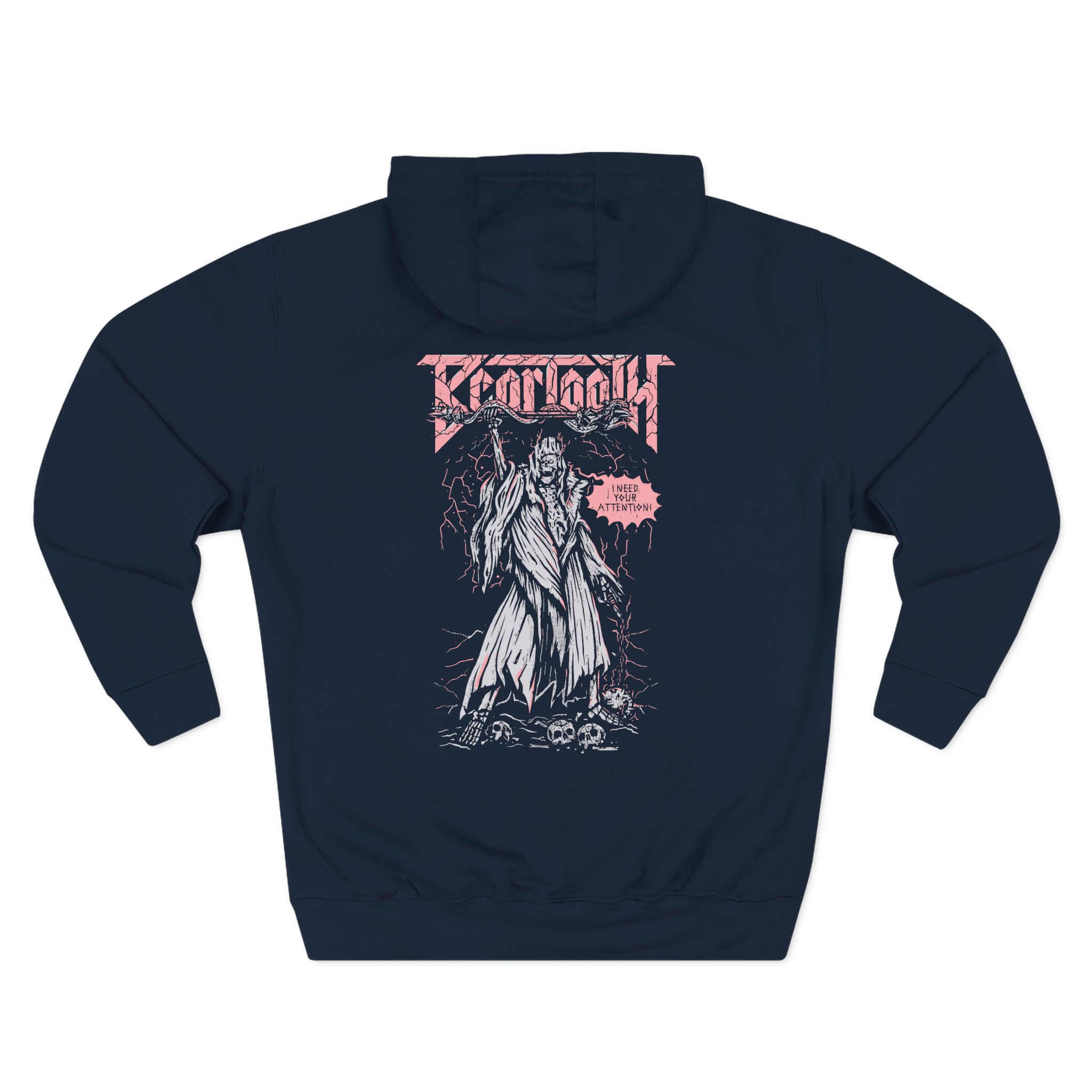 Beartooth Barry Comics Three-Panel Fleece Hoodie