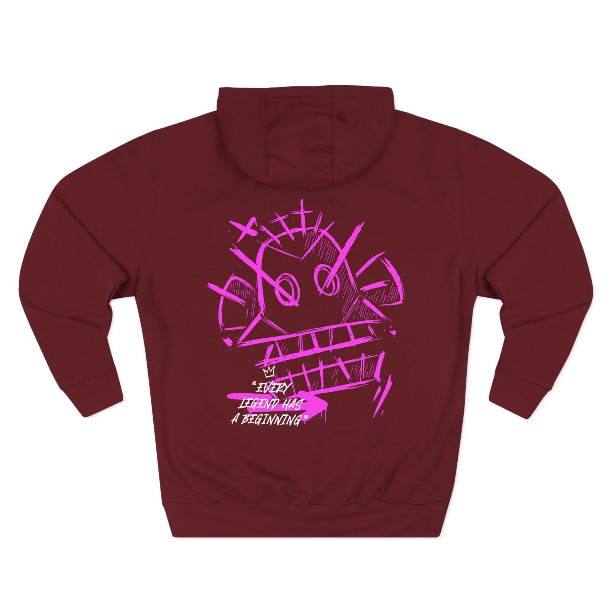 Jinx Arcane Three-Panel Fleece Hoodie