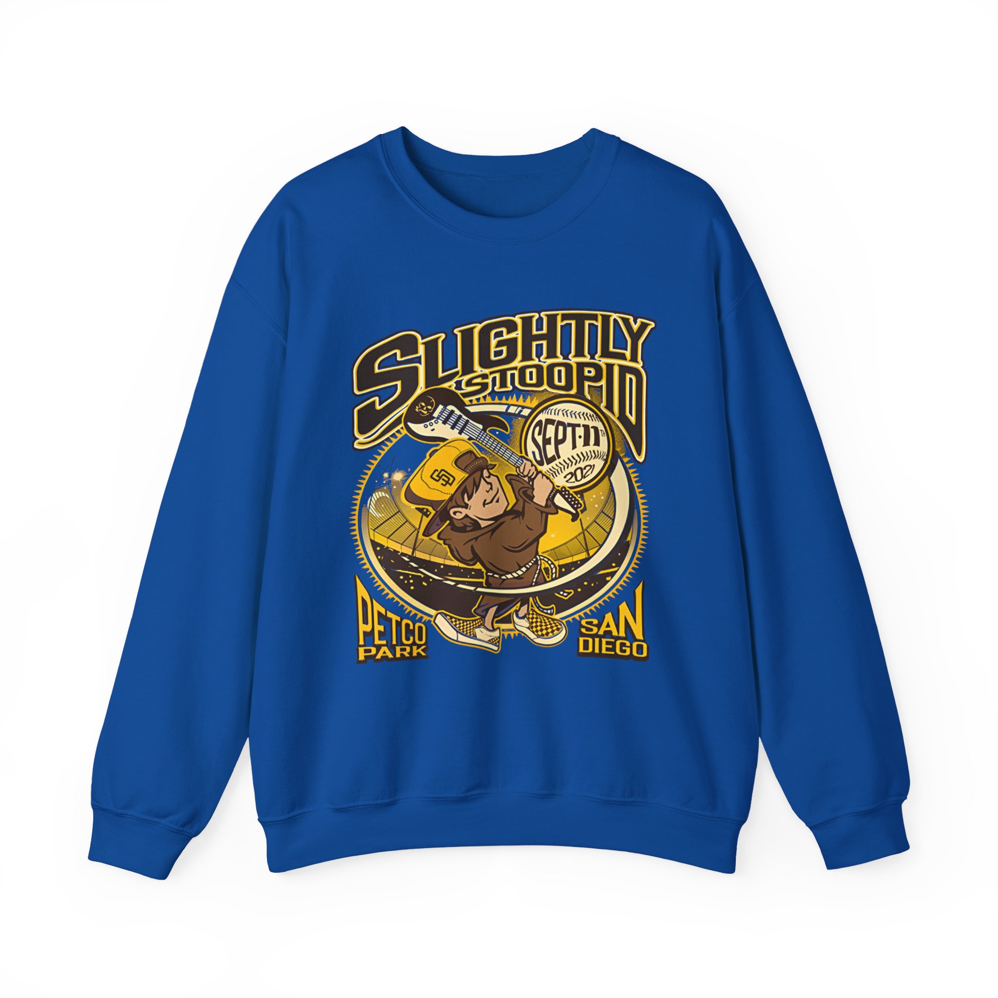 Slightly Stoopid San Diego 2021 Friar Unisex Heavy Blendâ„¢ Crewneck Sweatshirt