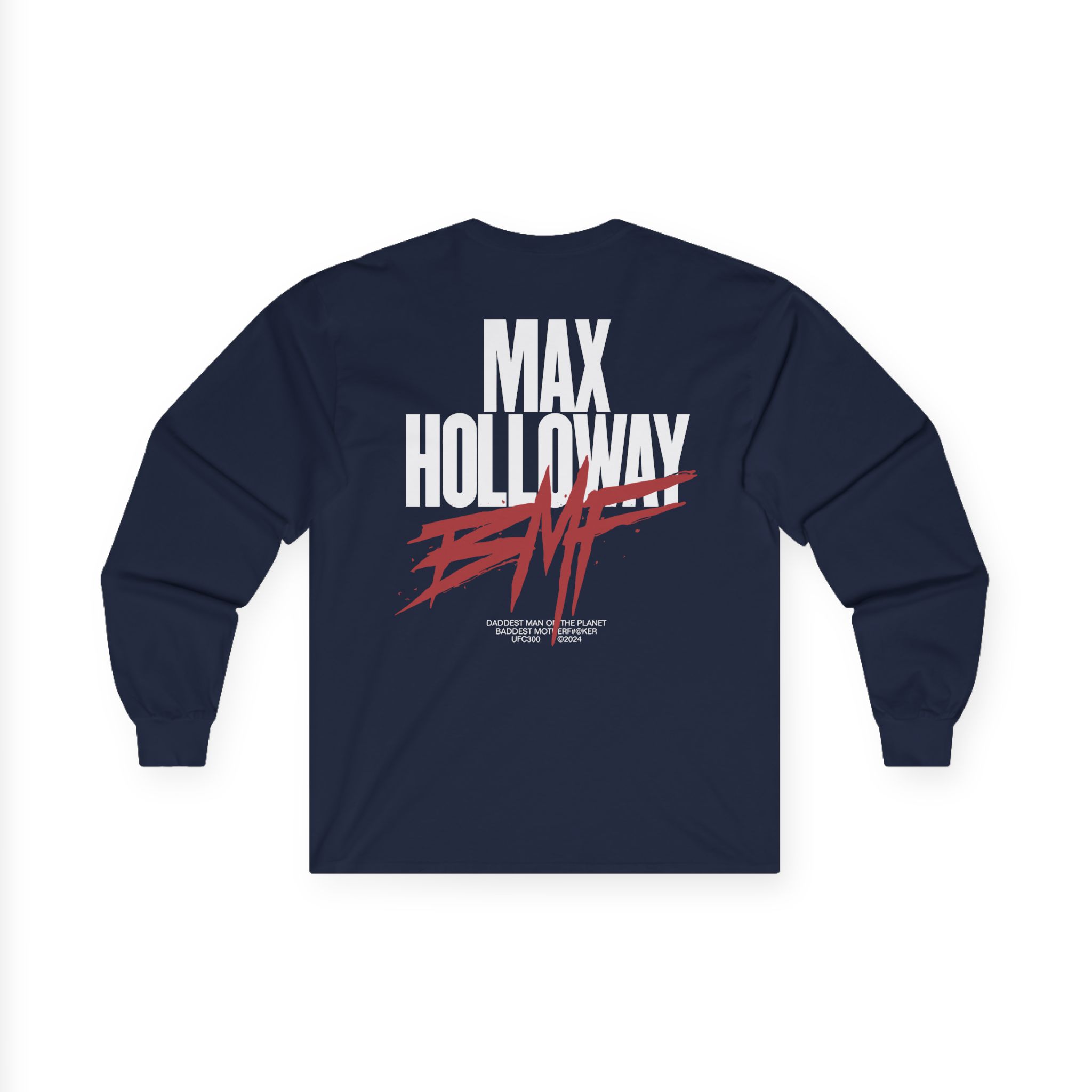 Max Holloway Dmp/bmf Cypress Unisex Ultra Cotton Long Sleeve Tee