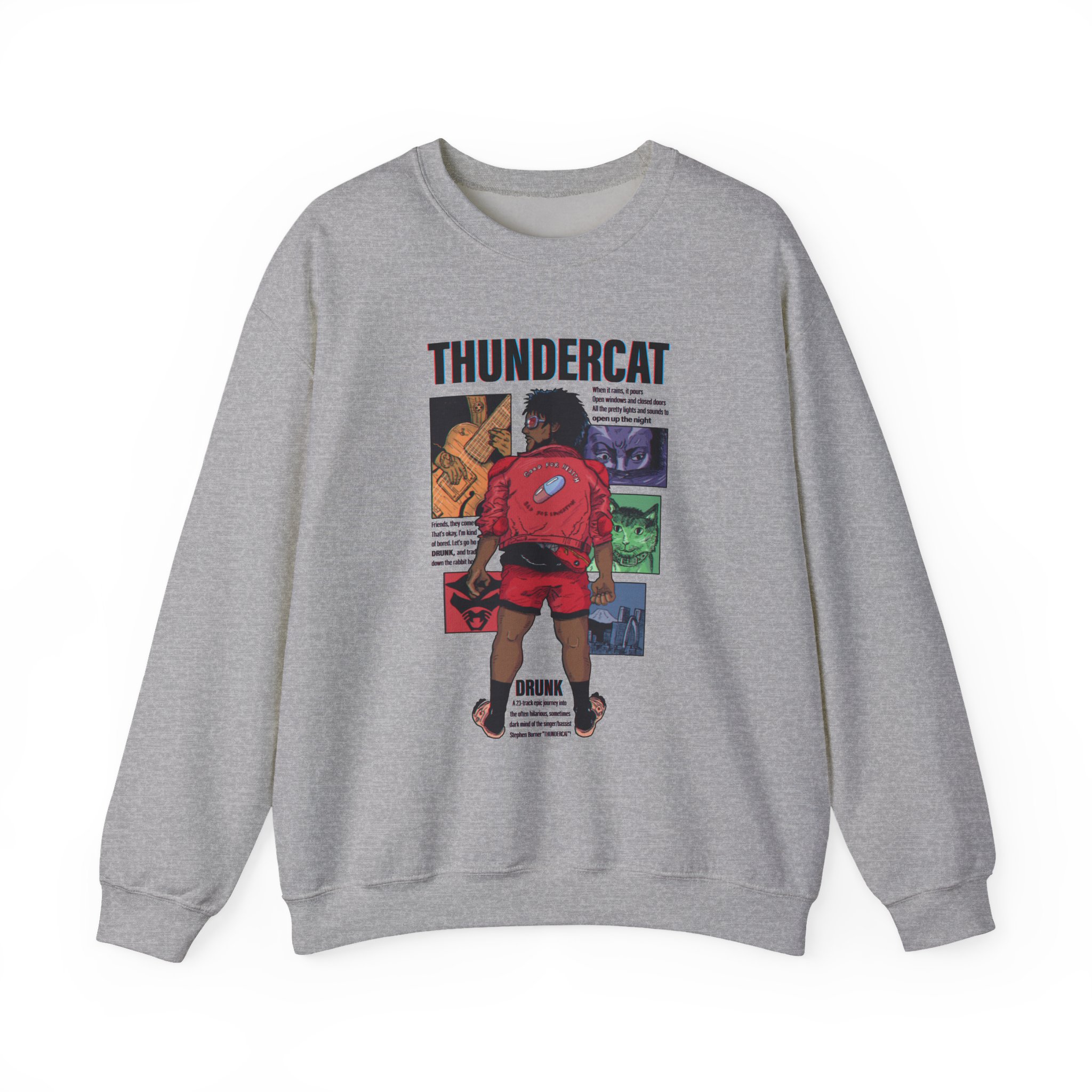 Thundercat Manga Unisex Heavy Blendâ„¢ Crewneck Sweatshirt