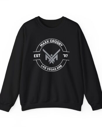 Maxx Crosby Logo Unisex Heavy Blend™ Crewneck Sweatshirt