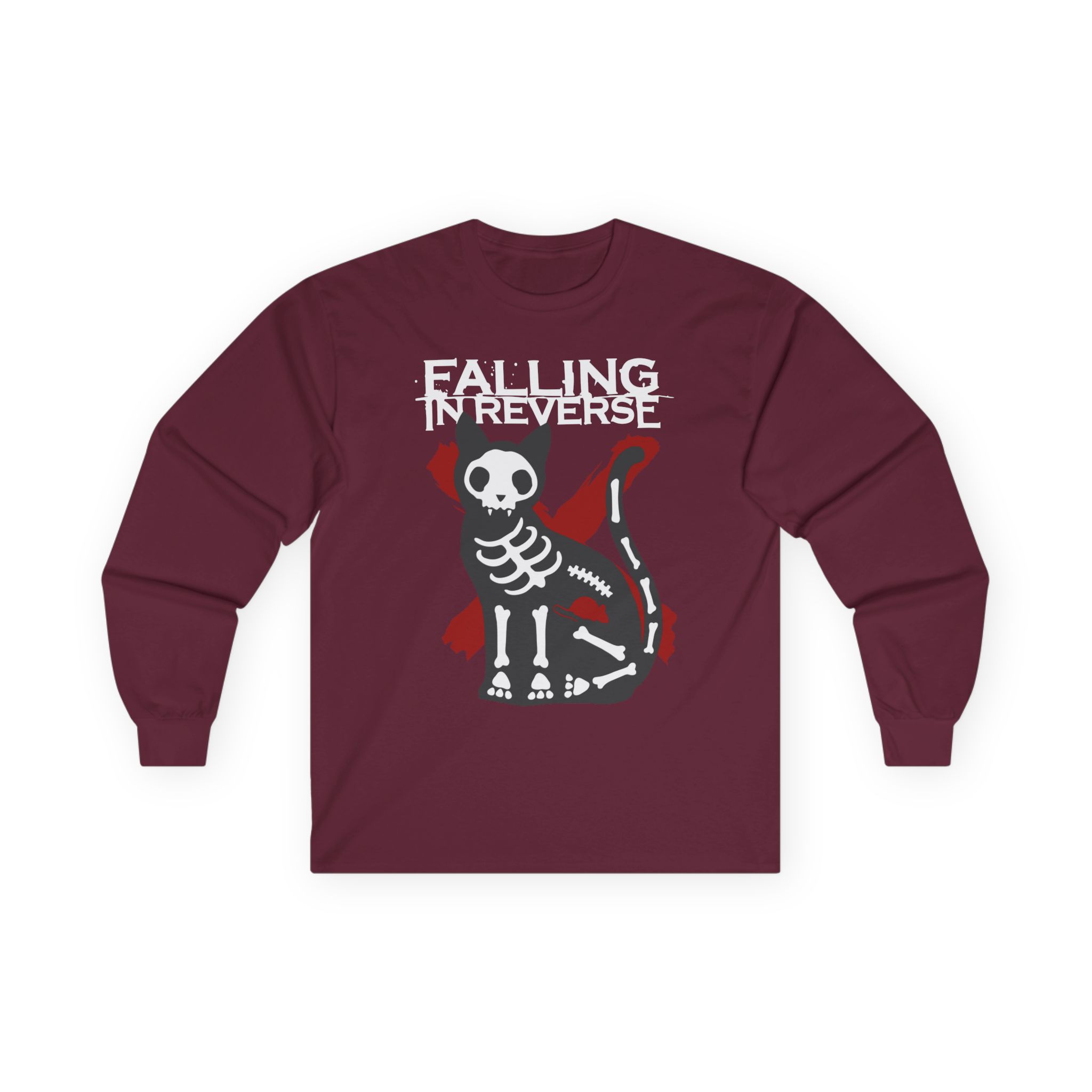 Falling in Reverse X-Ray Cat Unisex Ultra Cotton Long Sleeve Tee