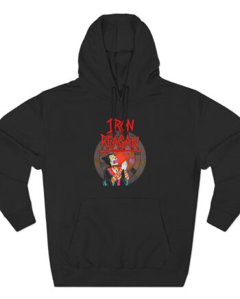 Iron Reagan Crossover Ministry Three-Panel Fleece Hoodie