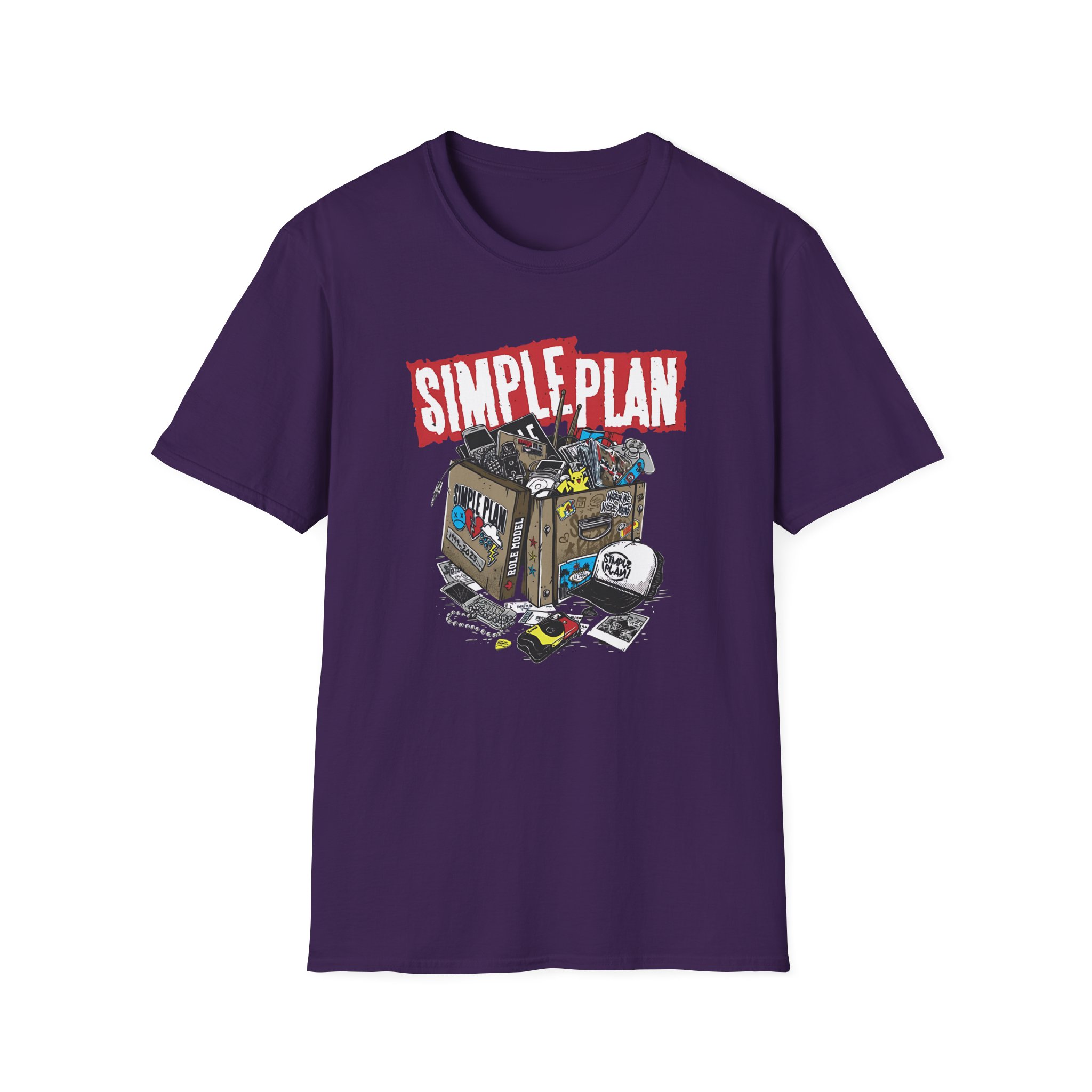 Simple Plan Souvenir Unisex Softstyle T-Shirt