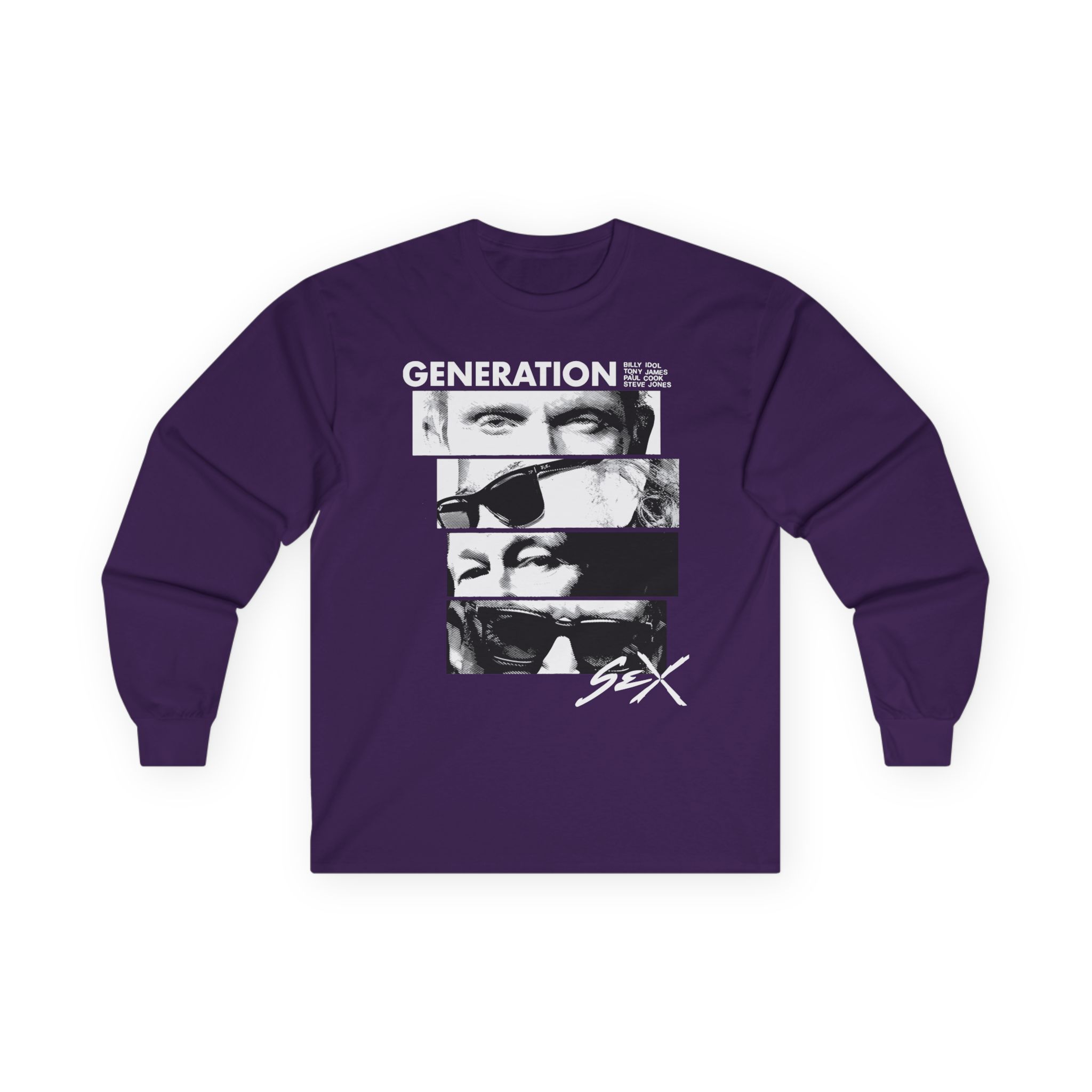 Billy Idol Eye Stack Unisex Ultra Cotton Long Sleeve Tee