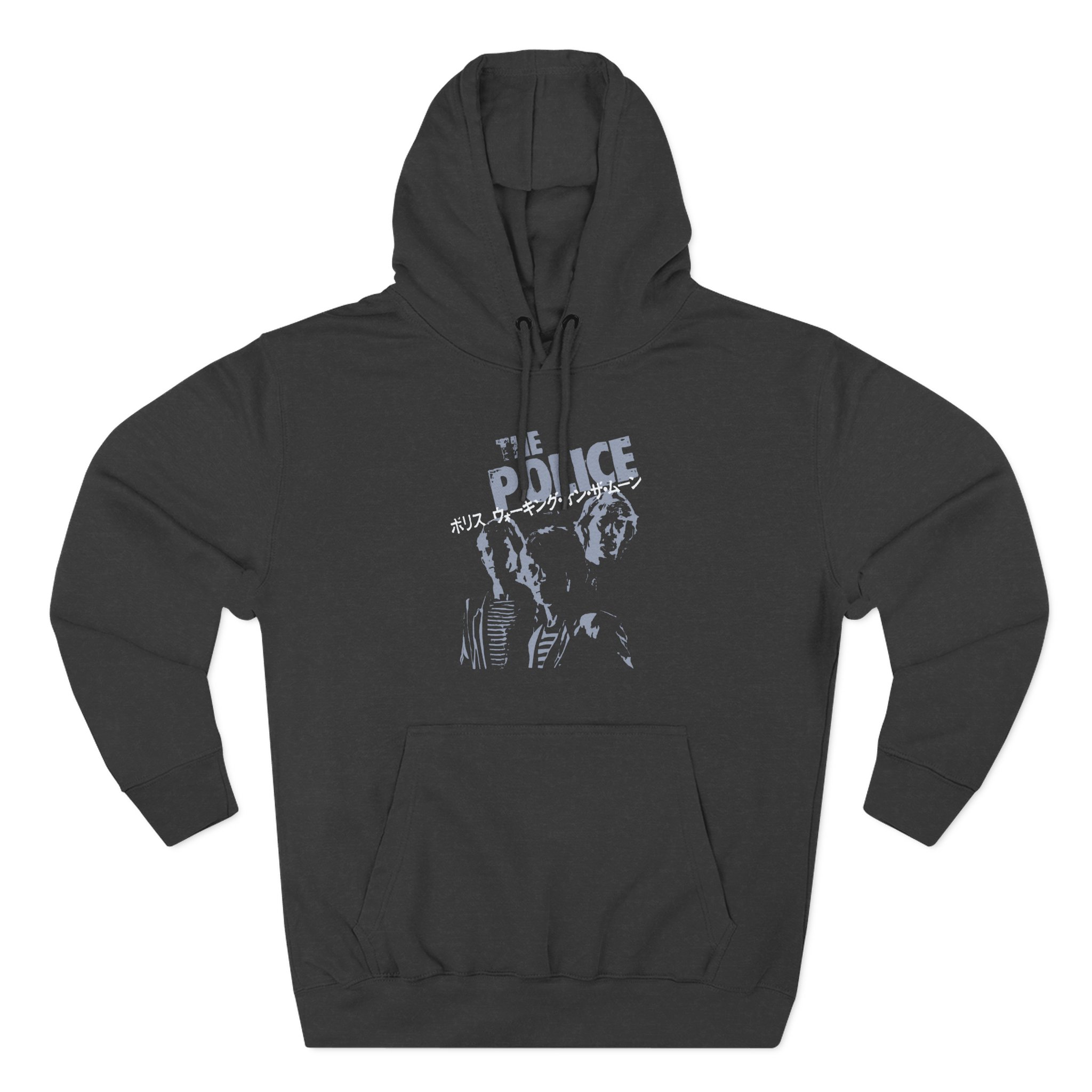 The Police Japan Retro Three-Panel Fleece Hoodie