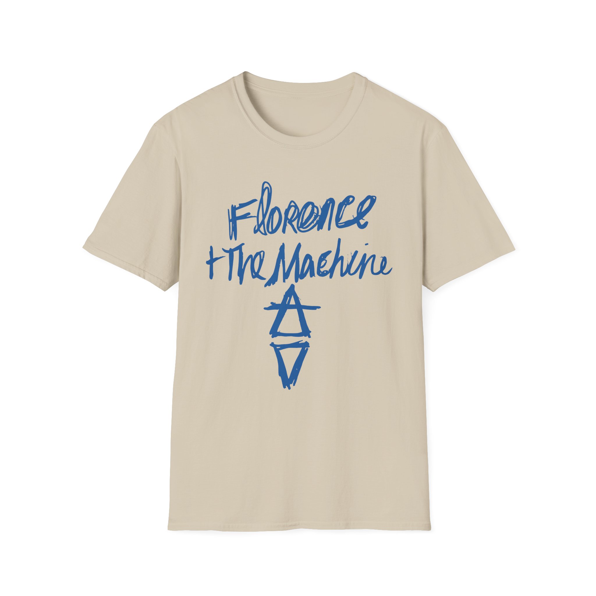 Florence and the Machine Hand Drawn Logo Unisex Softstyle T-Shirt