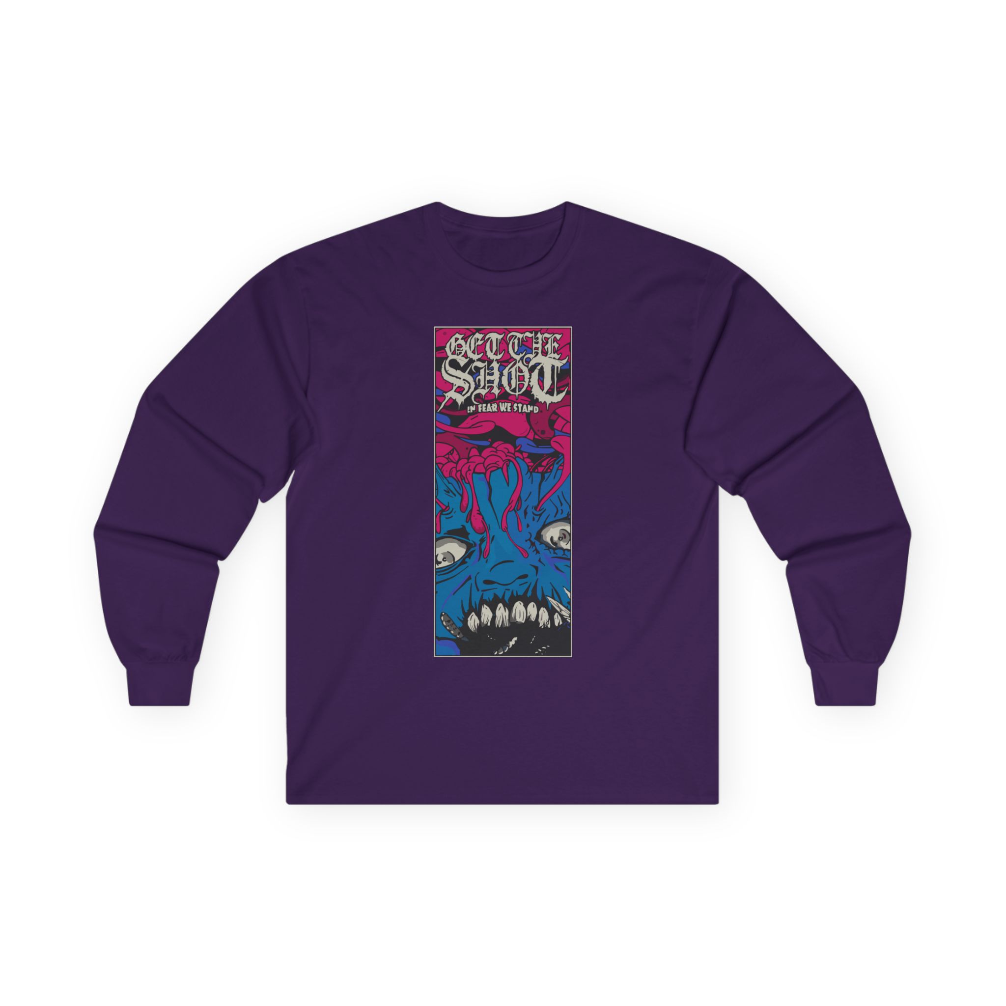 Get the Shot in Fear We Stand Unisex Ultra Cotton Long Sleeve Tee