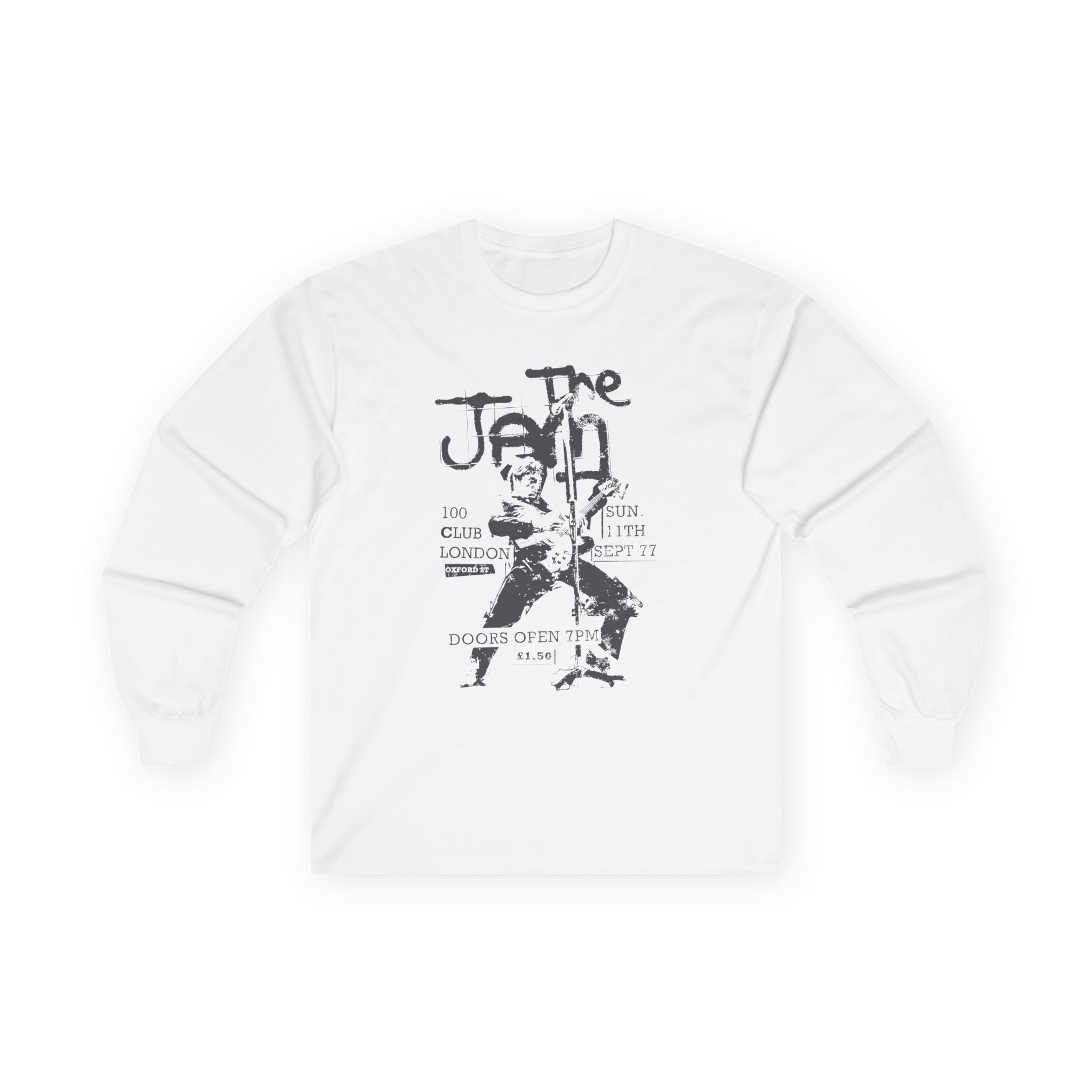 TJ 100 Club 77 Band Unisex Ultra Cotton Long Sleeve Tee